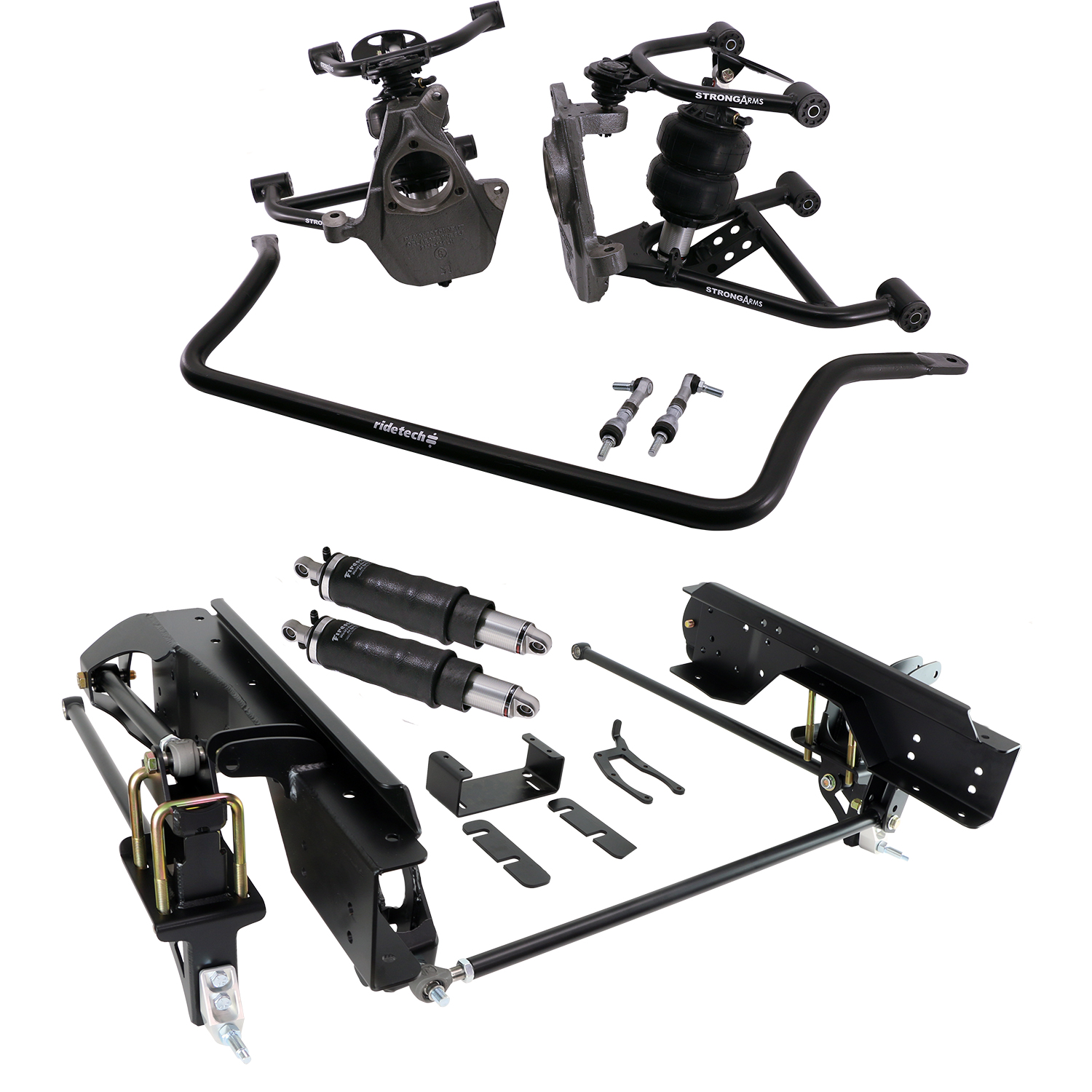 Ridetech TQ Air Suspension System for 1999-2006 Silverado/Sierra (2007 Classic). 11380397