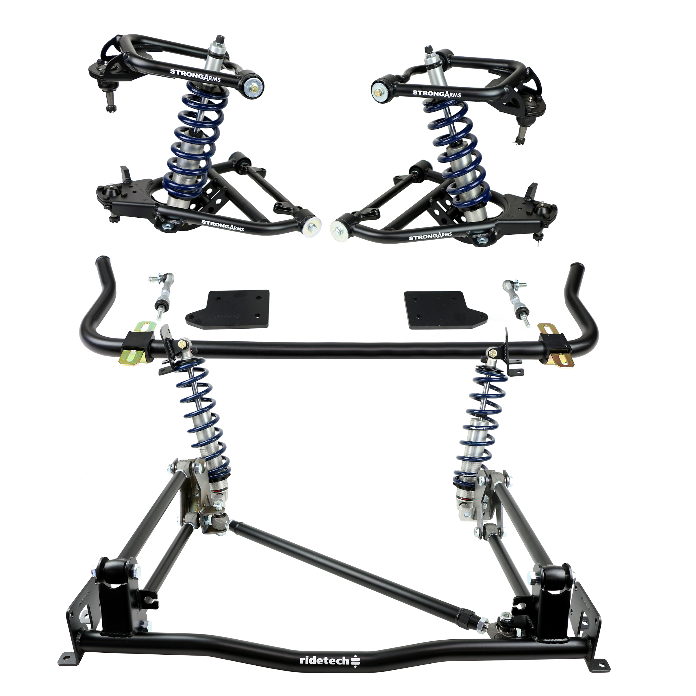 Ridetech HQ Coil-Over System for 1955-1957 Chevy w/ one piece frame. 11020201