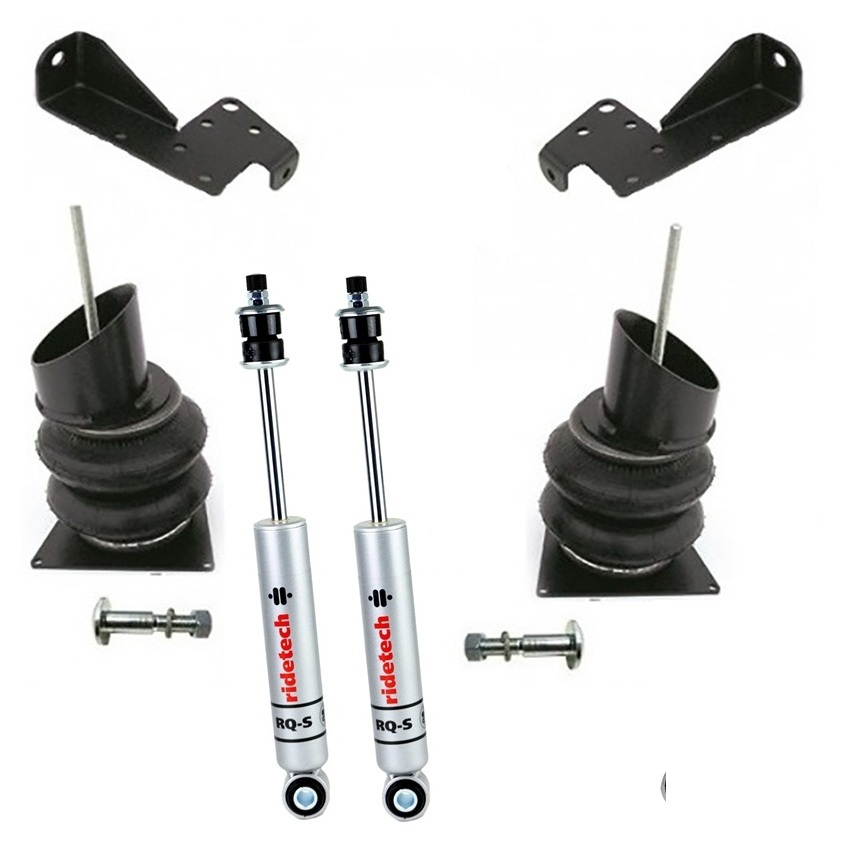 Ridetech Front CoolRide kit for 1958-1964 Impala. For use w/ stock lower arms. 11051013