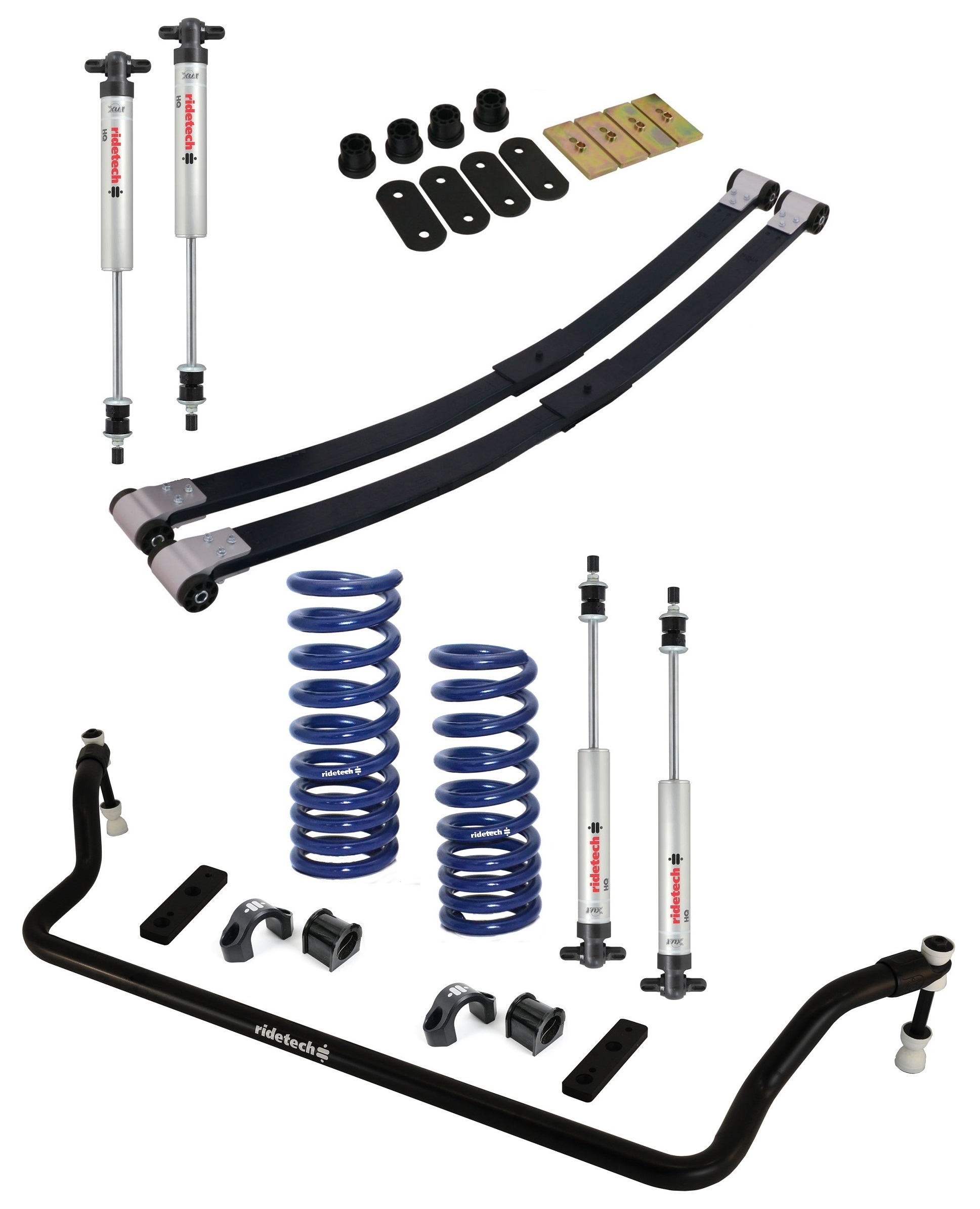 Ridetech StreetGrip system for 1970-1981 GM F-Body with small block, no bushings or bj. 11175012