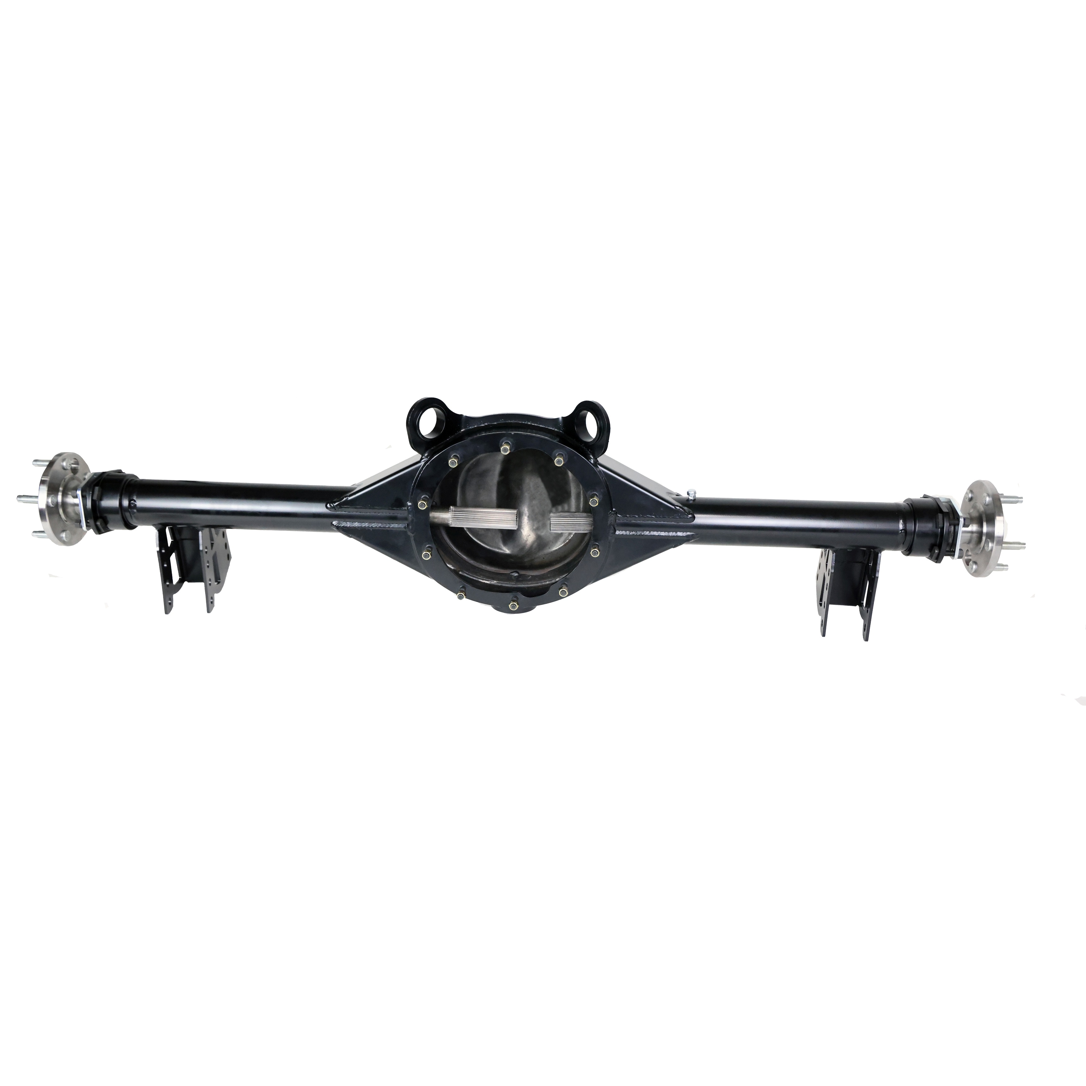 Ridetech Ford 9" housing and axles, satin black, narrowed width (57.25"), 64-72 A-Body. 11249683