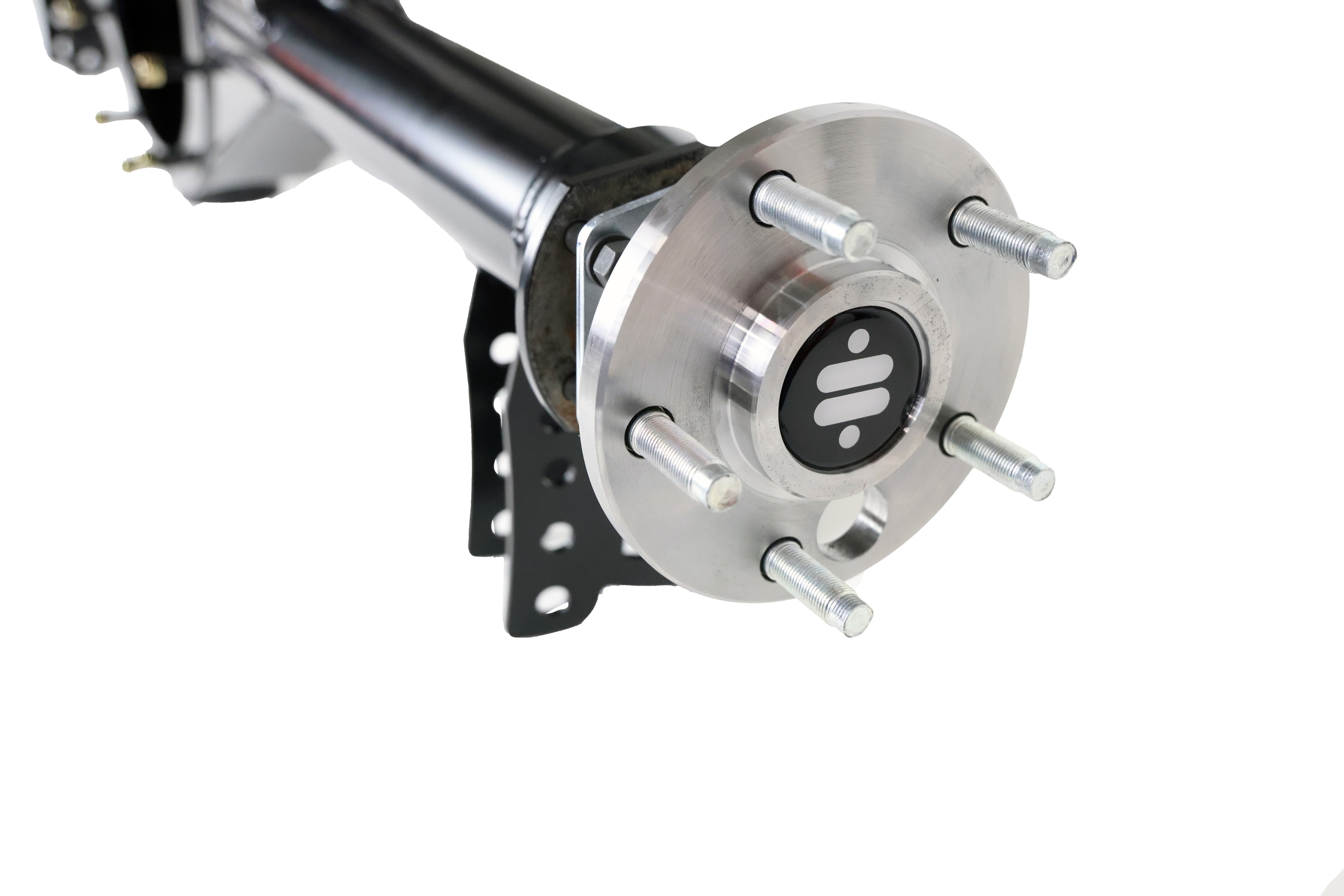 Ridetech Ford 9" housing and axles, satin black, stock width (60.25"), 68-72 A-Body. 11249682