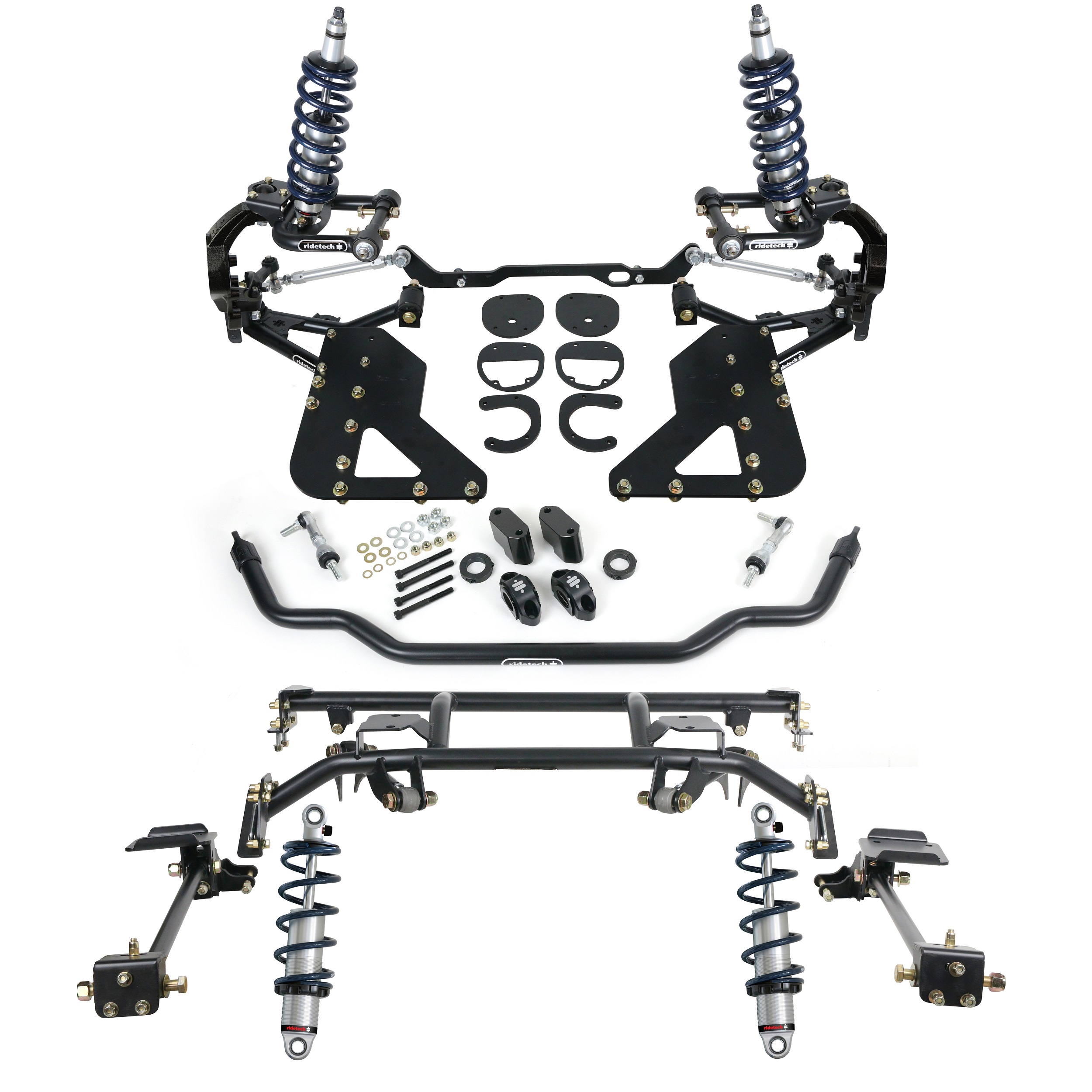 Ridetech HQ Coil-Over System for 1962-1967 Chevy II Nova. 11250202