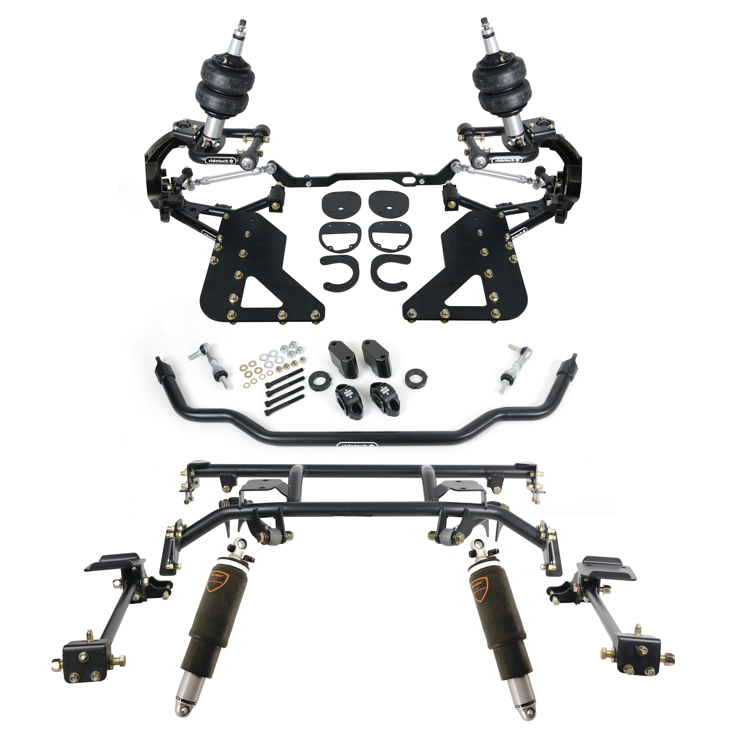 Ridetech HQ Air Suspension System for 1962-1967 Chevy II Nova. 11250297
