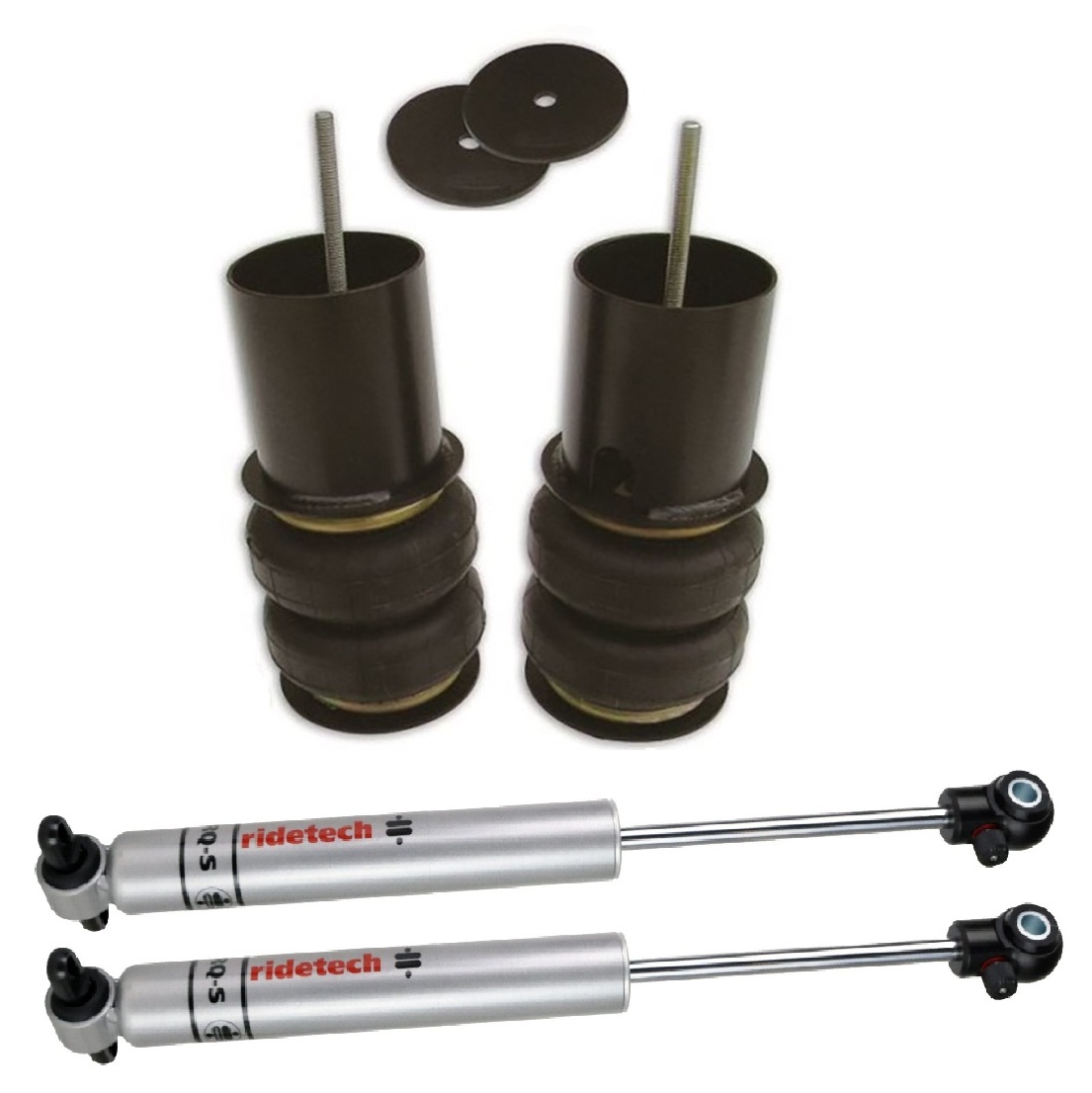 Ridetech Rear CoolRide kit for 1965-1970 Impala. For use w/ stock lower arms. 11284013