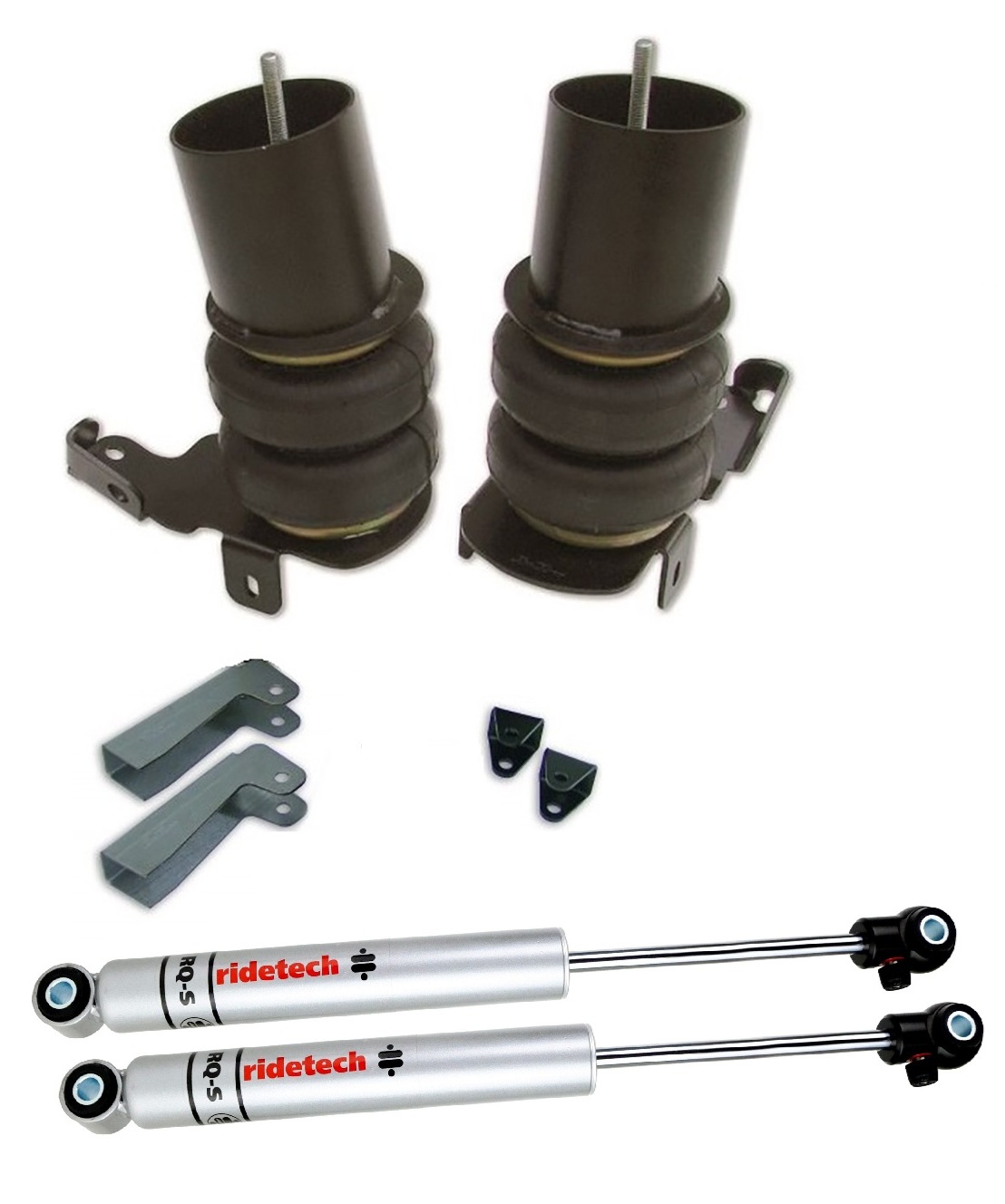 Ridetech CoolRide front kit for 1965-1970 Impala. For use w/ stock  arms. 11281013