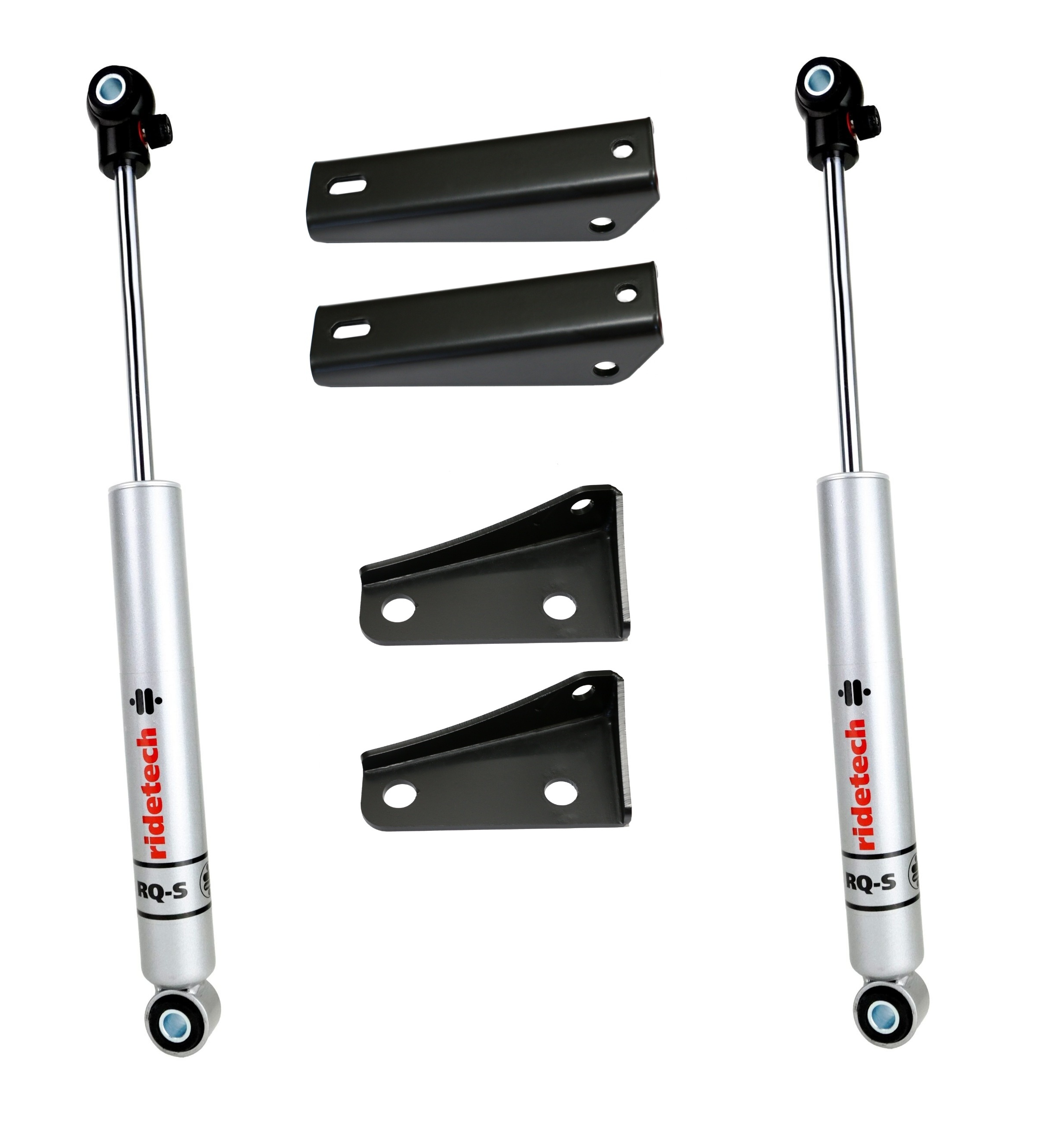 Ridetech Rear RQ-S Shock Kit for 1963-1972 C10.  For use with 4" lowering springs. 11339513