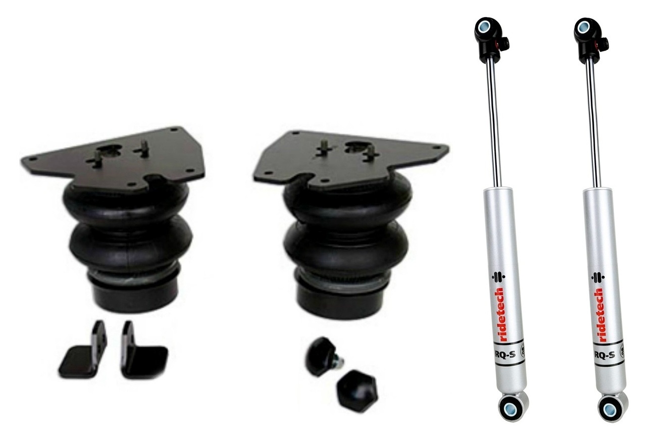Ridetech Front CoolRide kit for 63-87 C10. For use w/ stock lower arms. 11331013