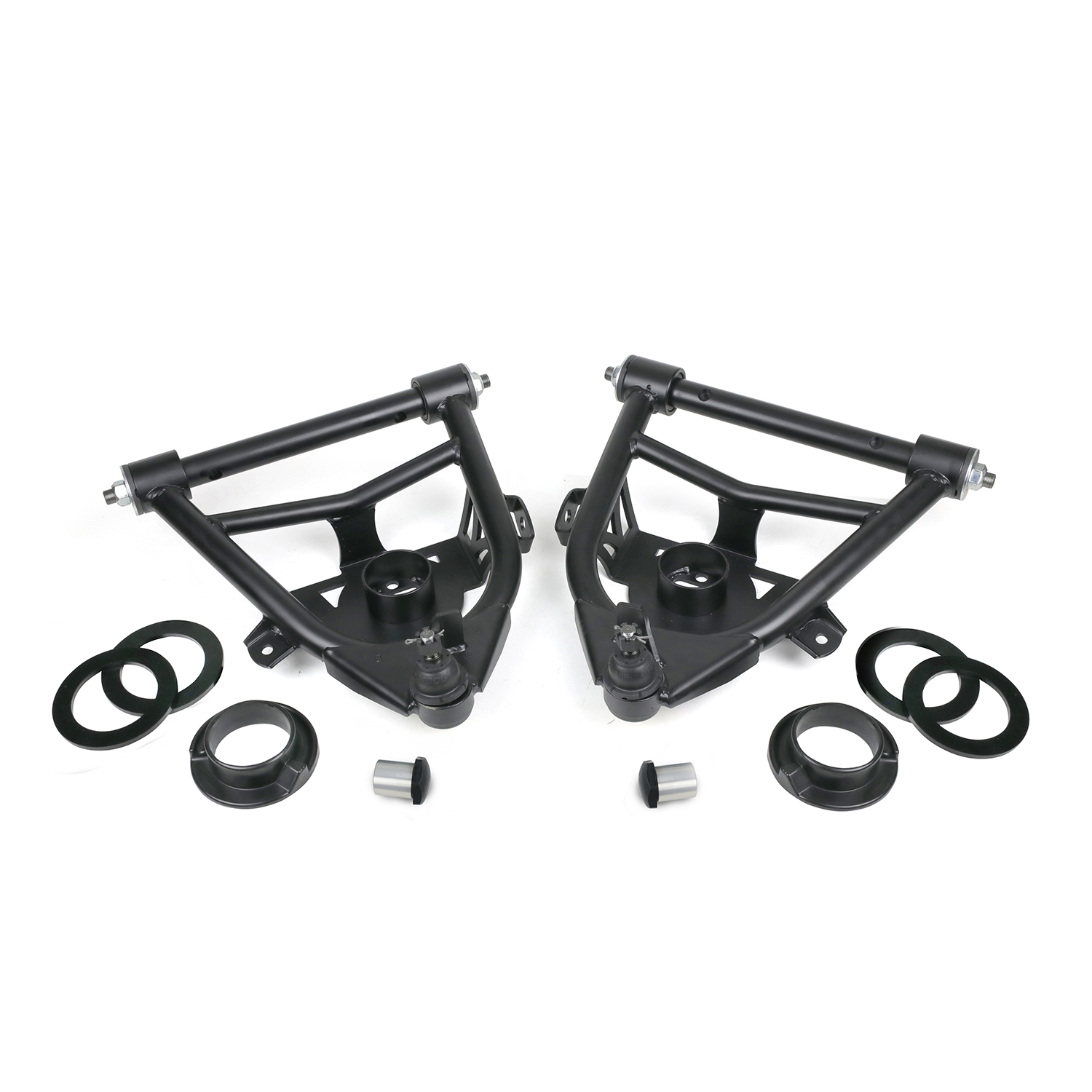 Ridetech Front lower StrongArms for 1971-1972 C10. For use with stock style spring. 11352199