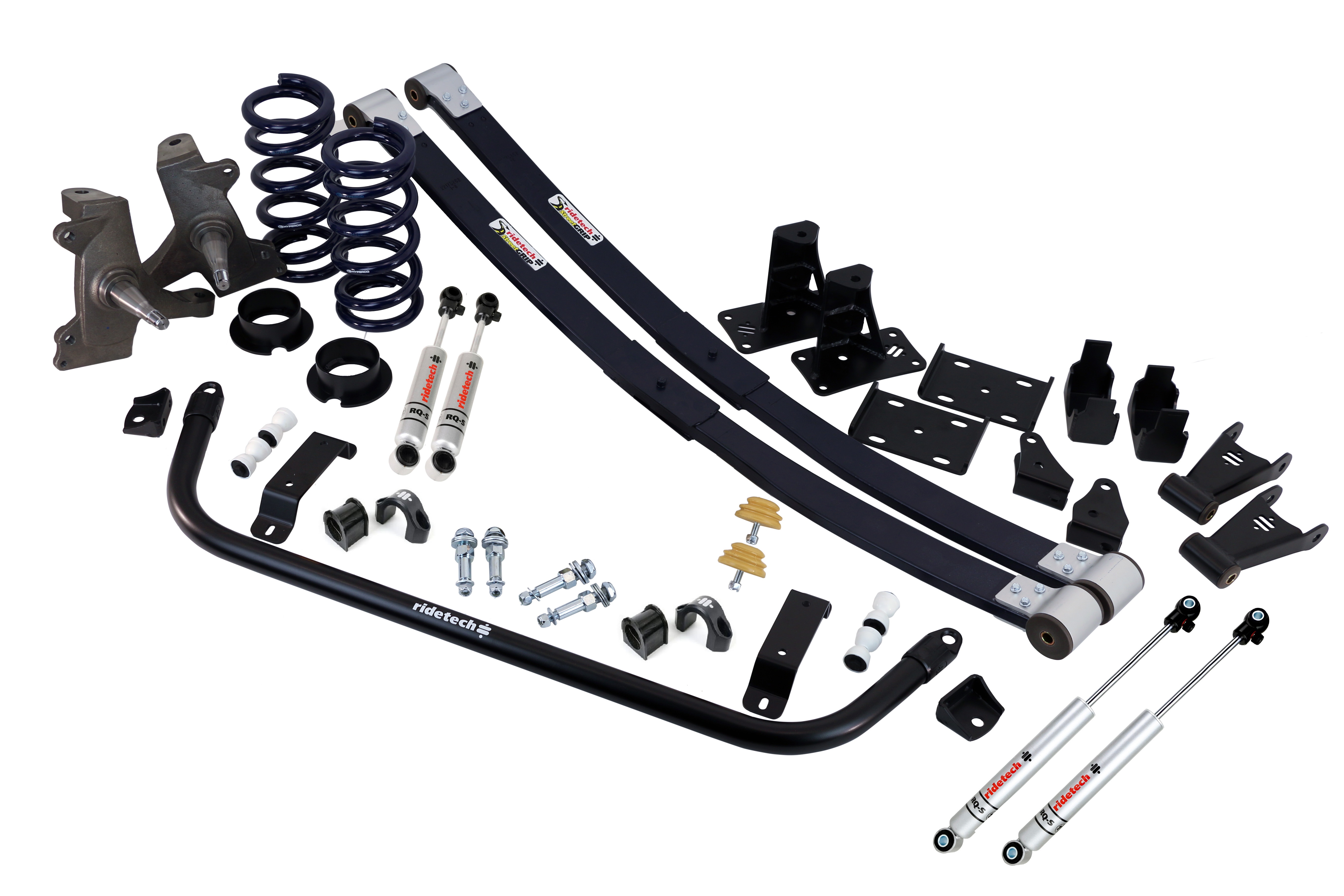 Ridetech StreetGrip system for 1973-1987 C10 with small block, no bushings. 11365014
