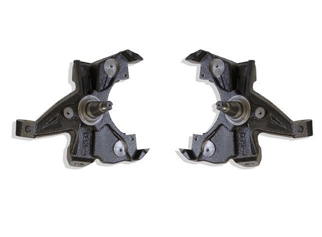 Ridetech 2" drop spindles for 1988-1998 C1500 (with LD Brakes, 1" thick rotors). 11379301