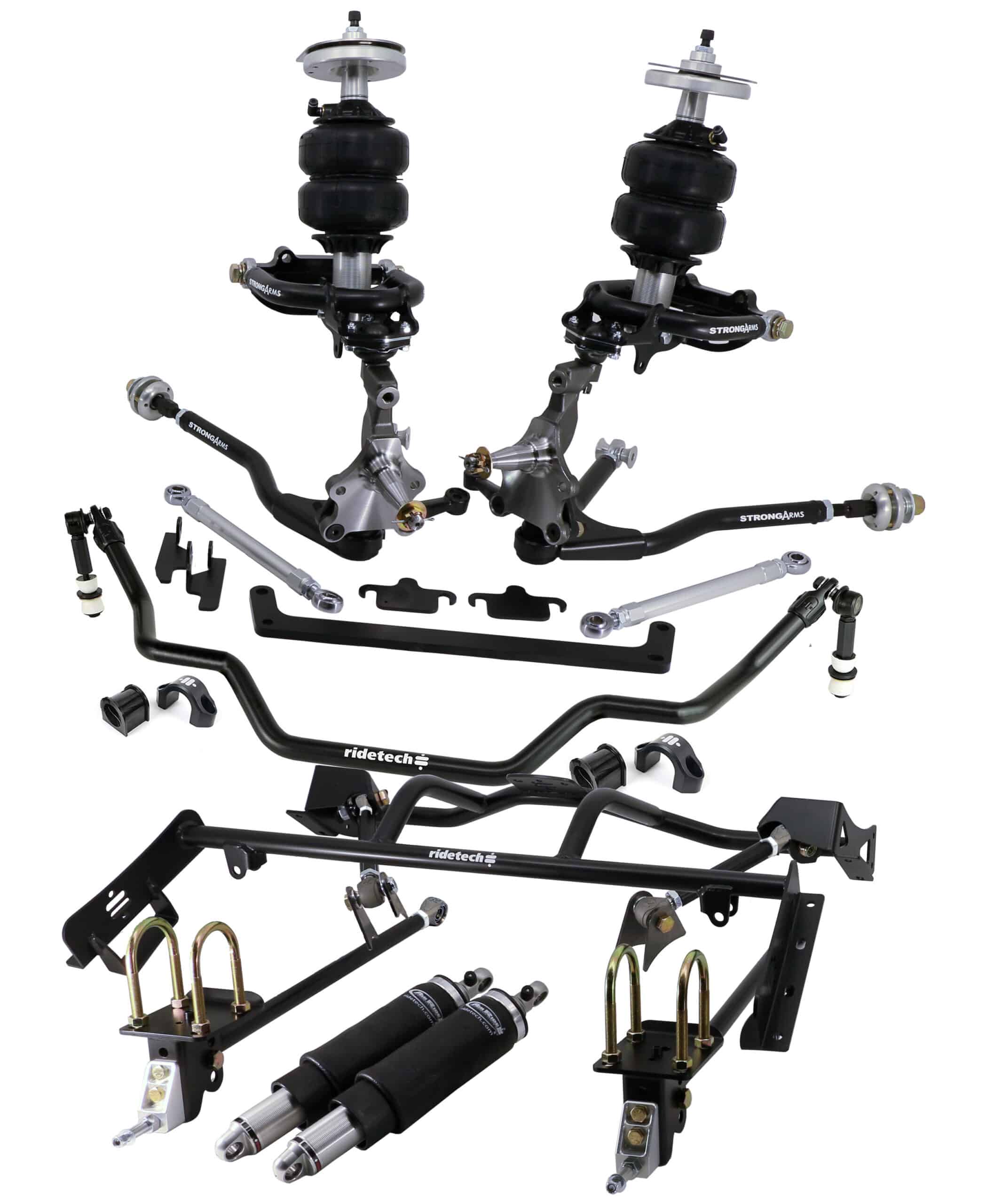 Ridetech HQ Air Suspension System for 1964-1966 Mustang. 12090297
