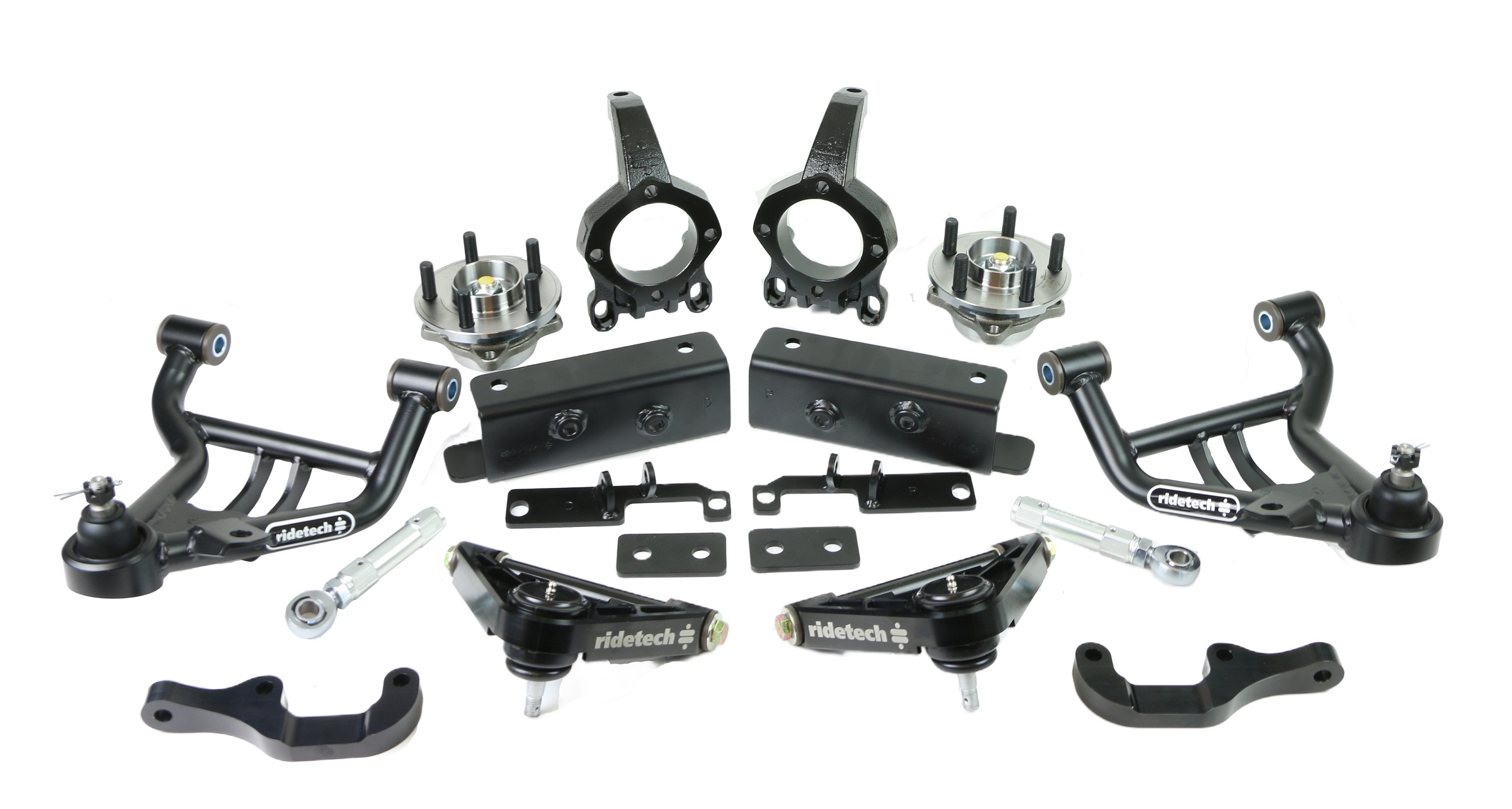Ridetech Front SLA Suspension System for 1979-1993 Mustang with aftermarket k-member. 12122650