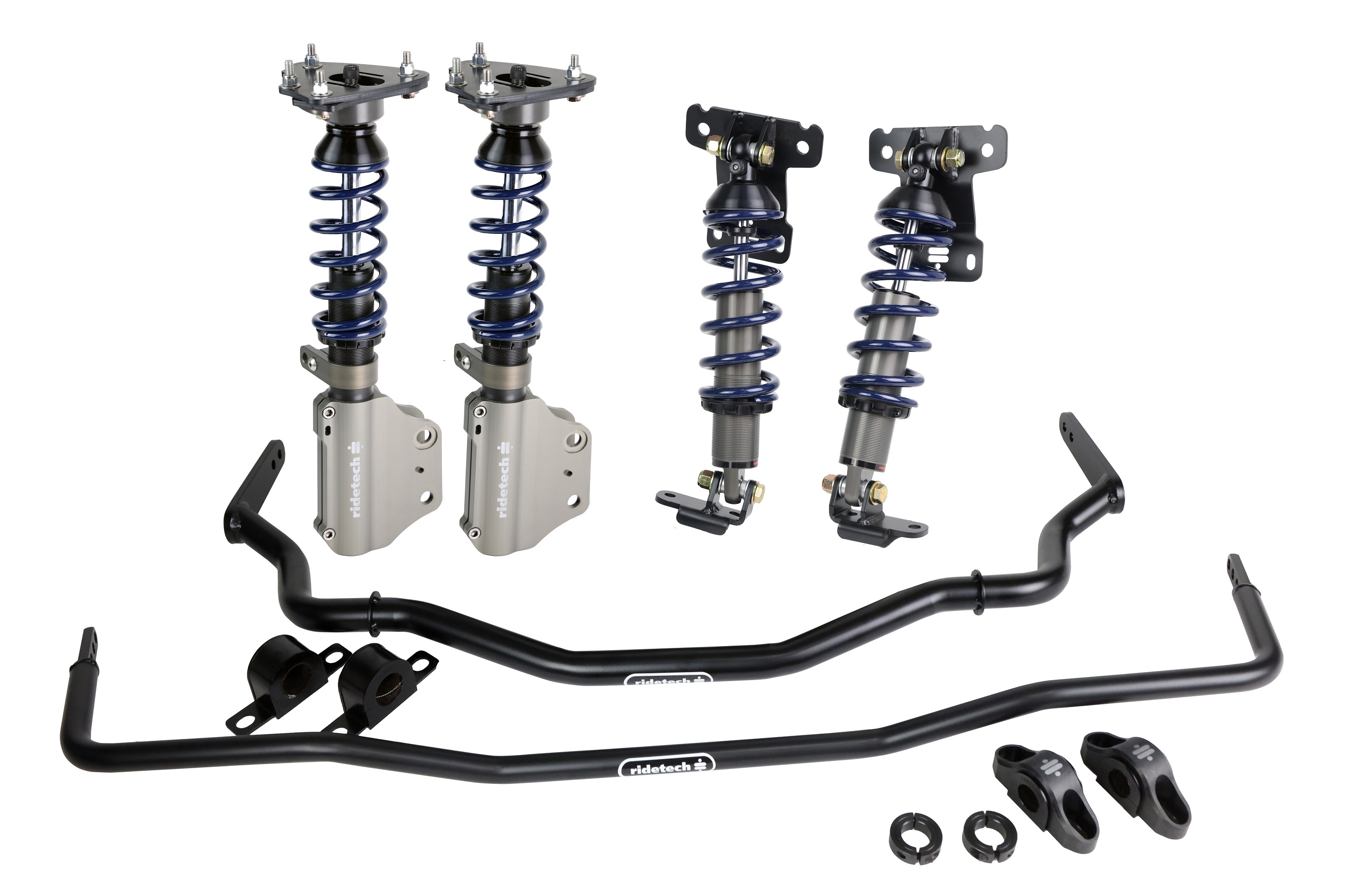 Ridetech HQ Coil-Over System with sway bars for 2015-2026 Mustang. 12270202