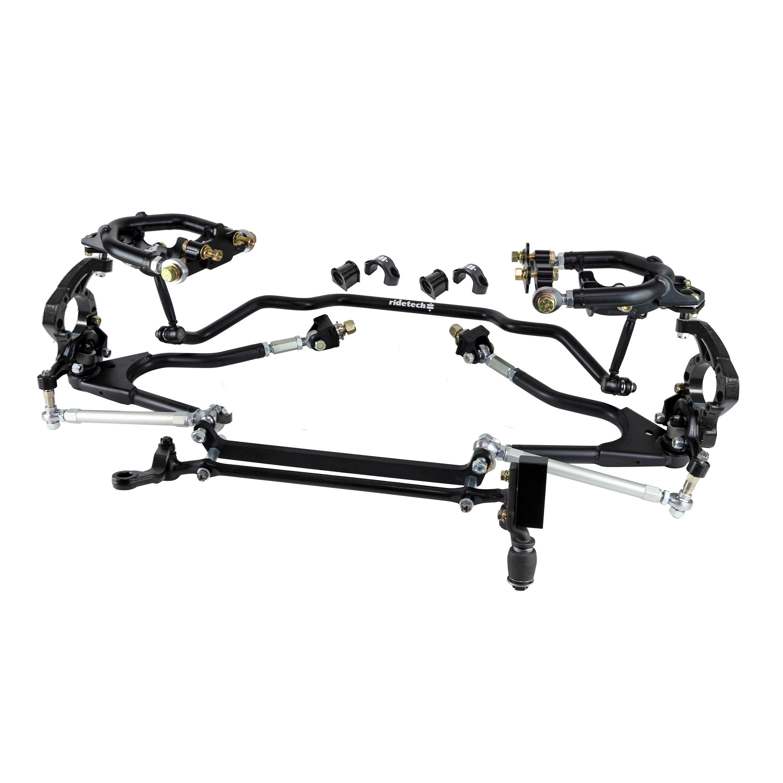 Ridetech TruTurn system with hub spindles for 1961-1965 Falcon. 12289598