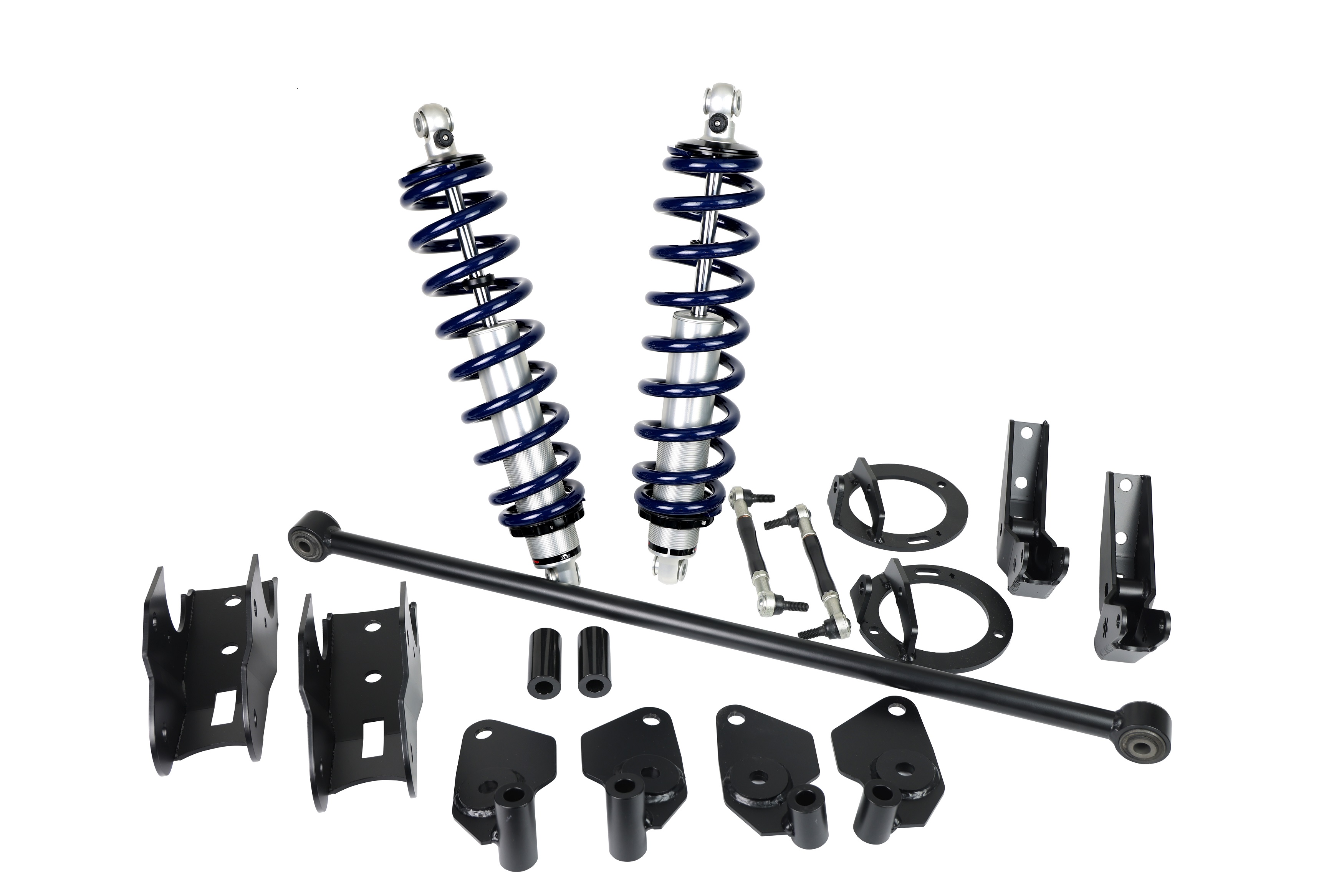 Ridetech Front and rear Coil-Over lowering system for 2019-2026 Ram 1500 4WD. 13130115