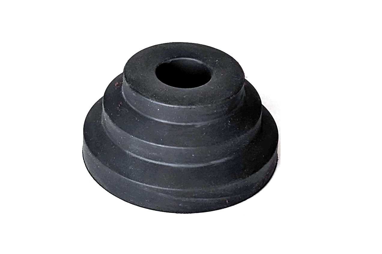 Ridetech Bump Stop, Embedded Washer, Rubber, 1.25 in. Height 70015643