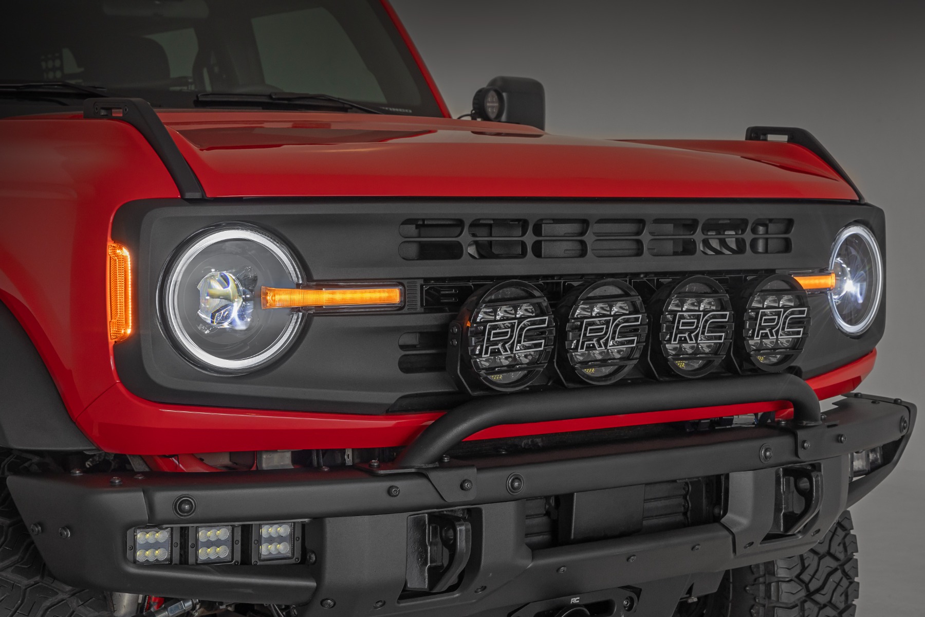 Rough Country DRL Halo LED Headlights RCH5500