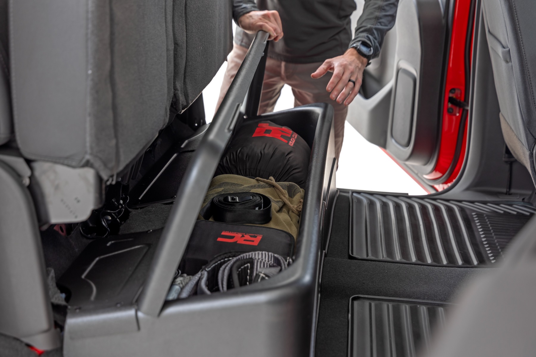 Rough Country Under Seat Storage with Locking Lid RC09071