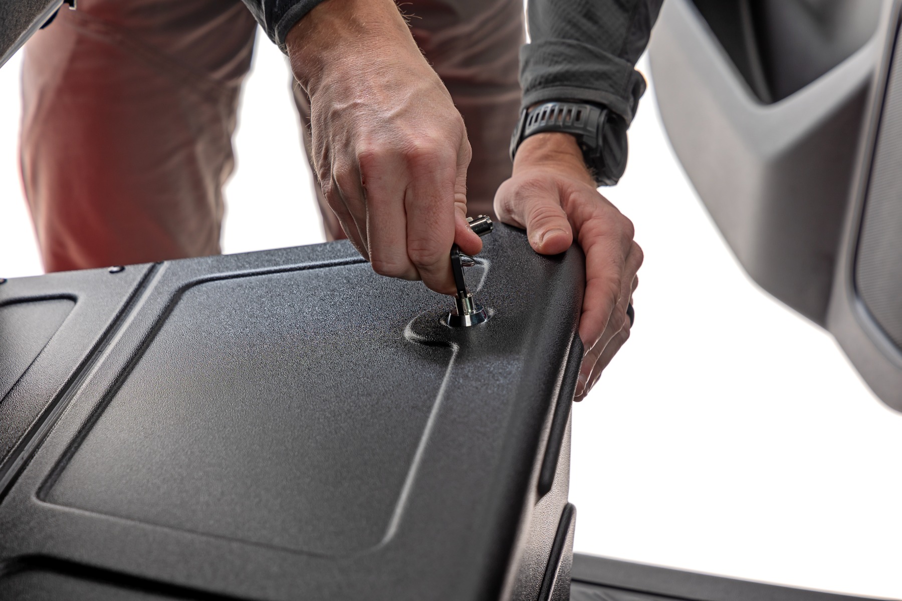 Rough Country Under Seat Storage with Locking Lid RC09071