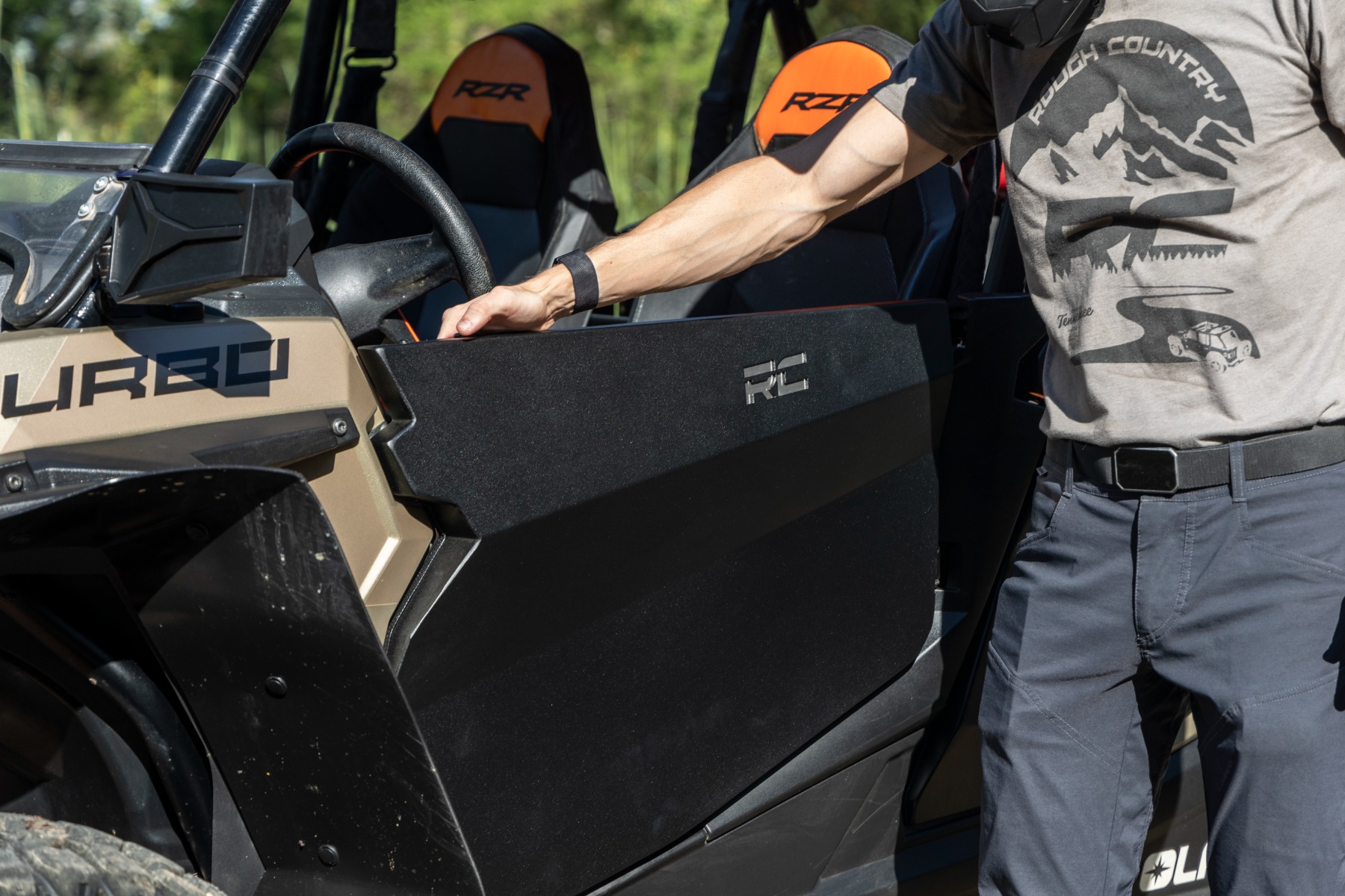 Rough Country Aluminum Lower Half Doors 93121