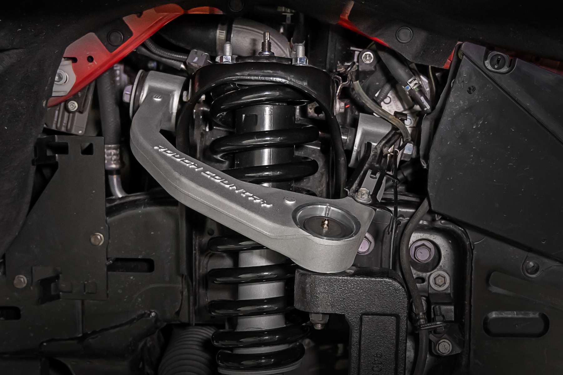 Rough Country Red Forged Upper Control Arms 76801RED