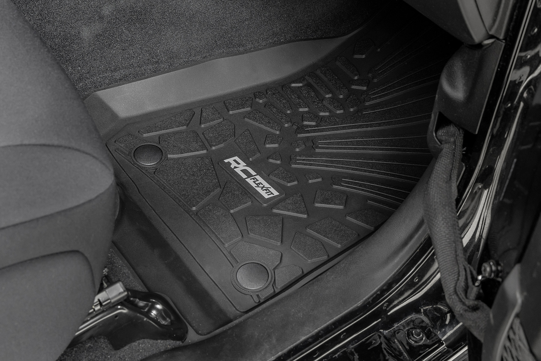 Rough Country Flex Fit Floor Mats FF-6011