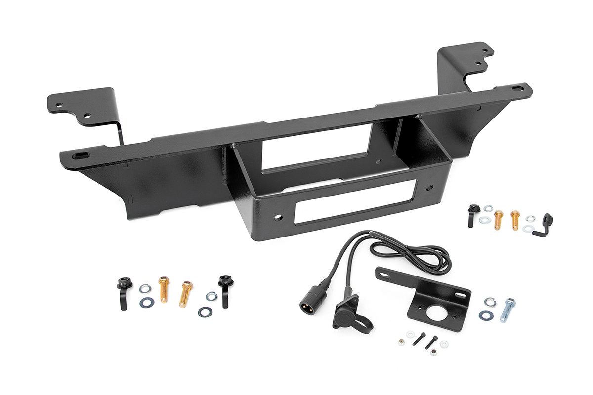 Rough Country Hidden Winch Mounting Plate 11002