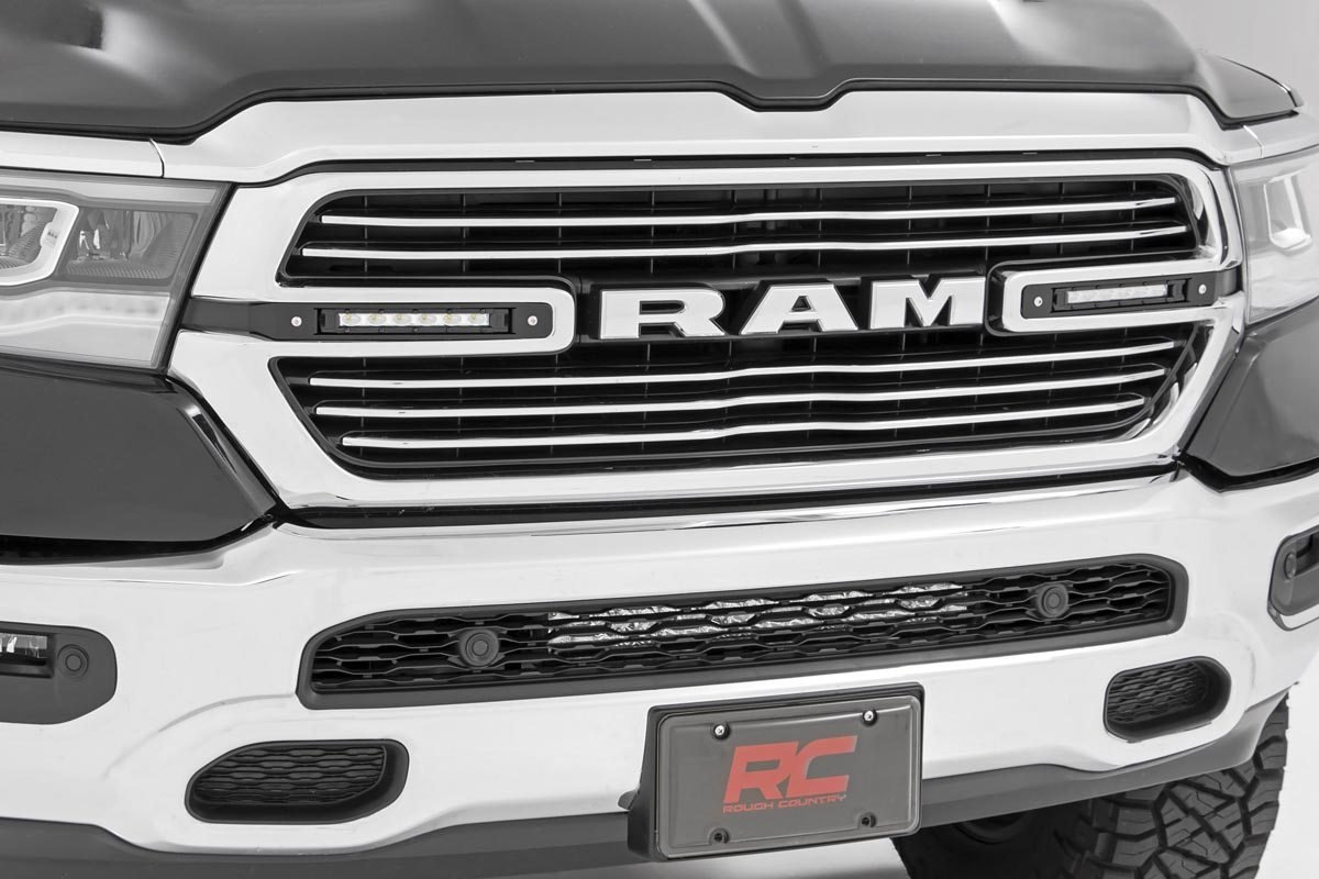 Rough Country Dual 6in LED Grille Kit 70784