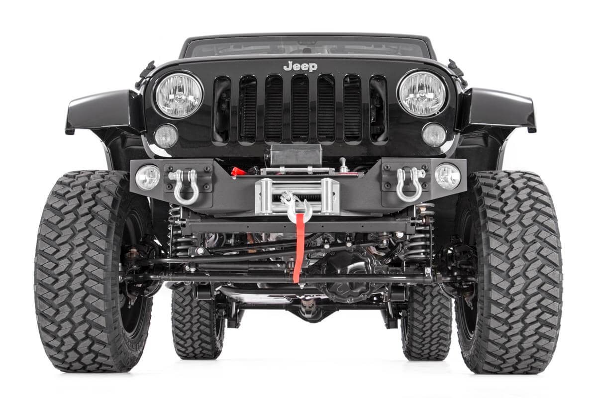 Rough Country Front Hybrid Stubby Bumper 1062