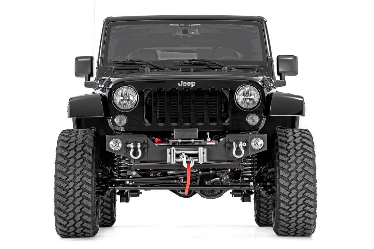 Rough Country Front Hybrid Stubby Bumper 1062
