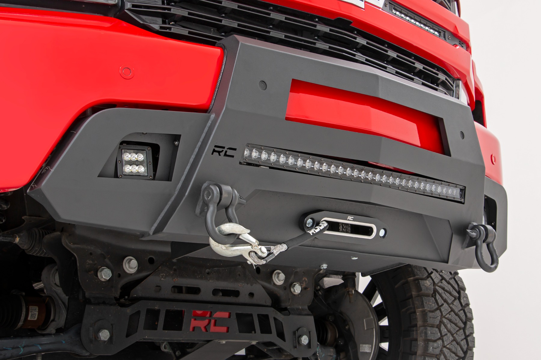 Rough Country Hidden Winch Bumper 10805