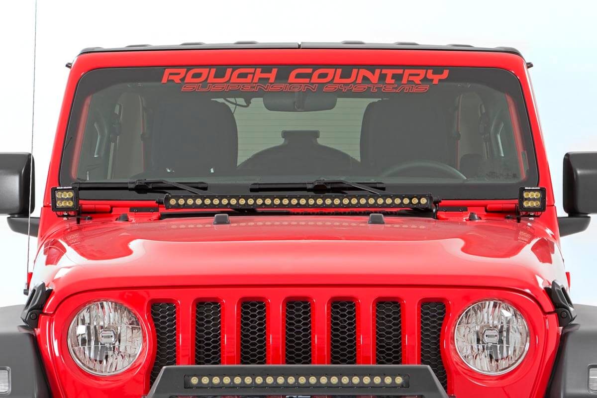 Rough Country LED Hood Kit 80054