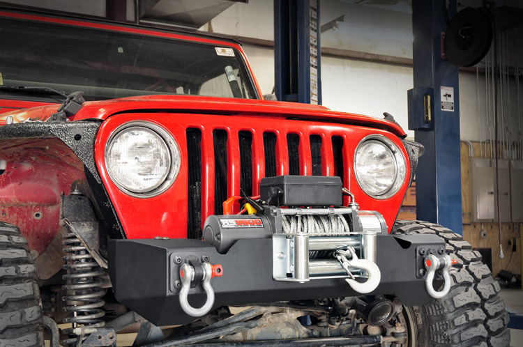Rough Country Front Stubby Winch Bumper 1012