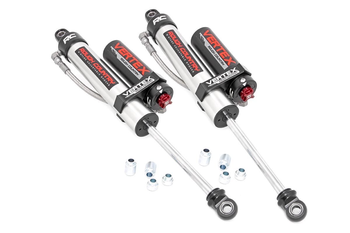 Rough Country Vertex 2.5 Adjustable Rear Shocks 699007