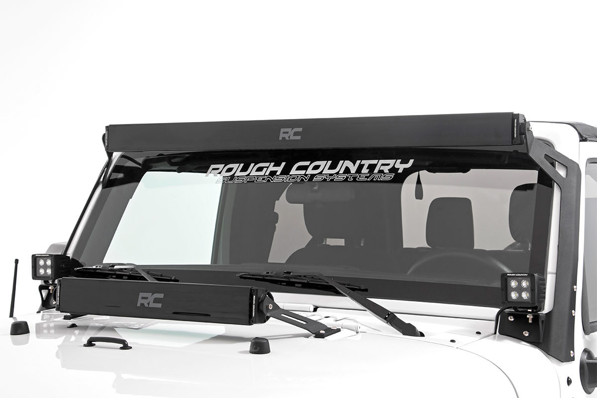 Rough Country 50 Inch Black Series LED Light Bar 70950BL