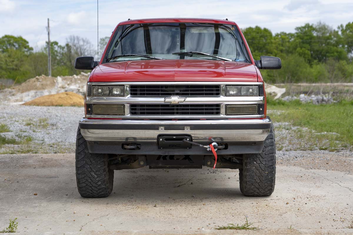 Rough Country Hidden Winch Mounting Plate 11008