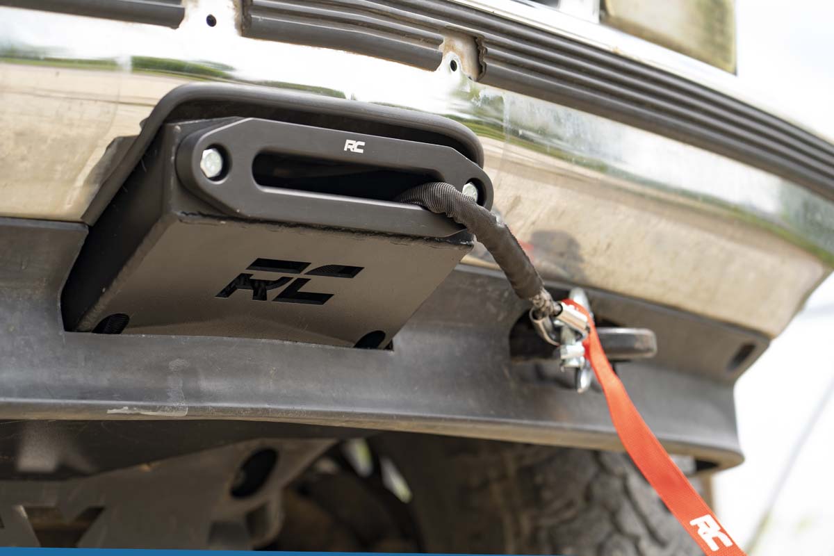 Rough Country Hidden Winch Mounting Plate 11008