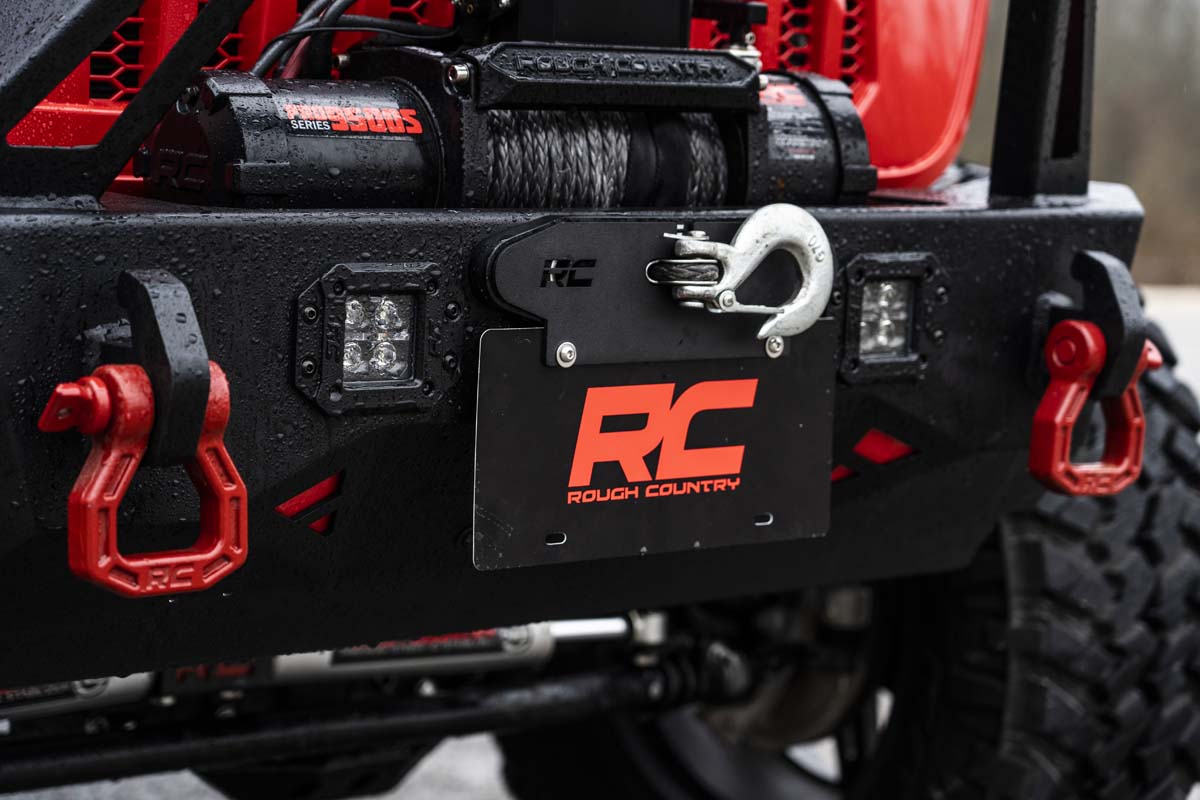Rough Country License Plate Mnt RS124