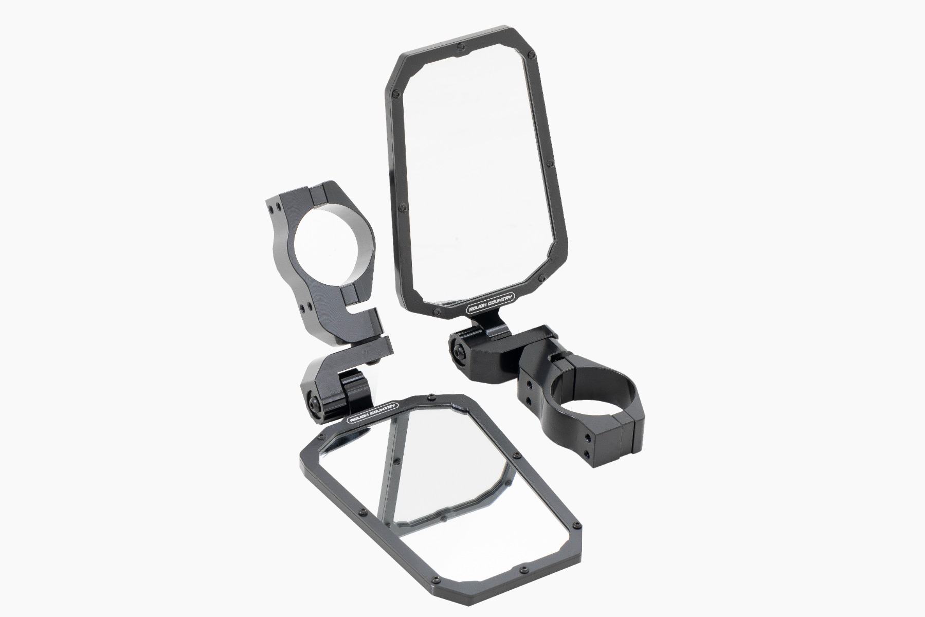 Rough Country UTV Aluminum Side View Mirrors 99209
