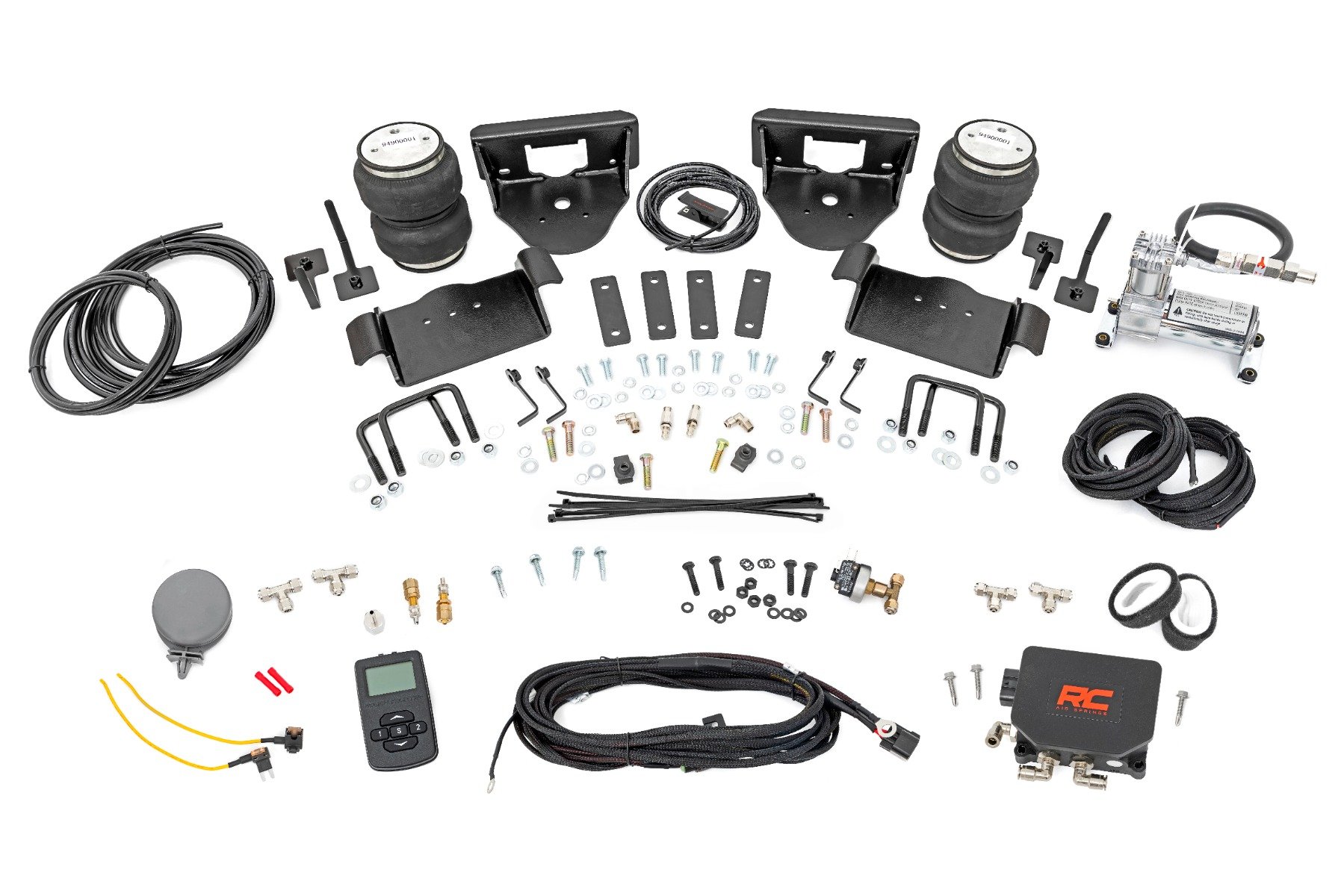 Rough Country Air Spring Kit w/compressor 10008WC