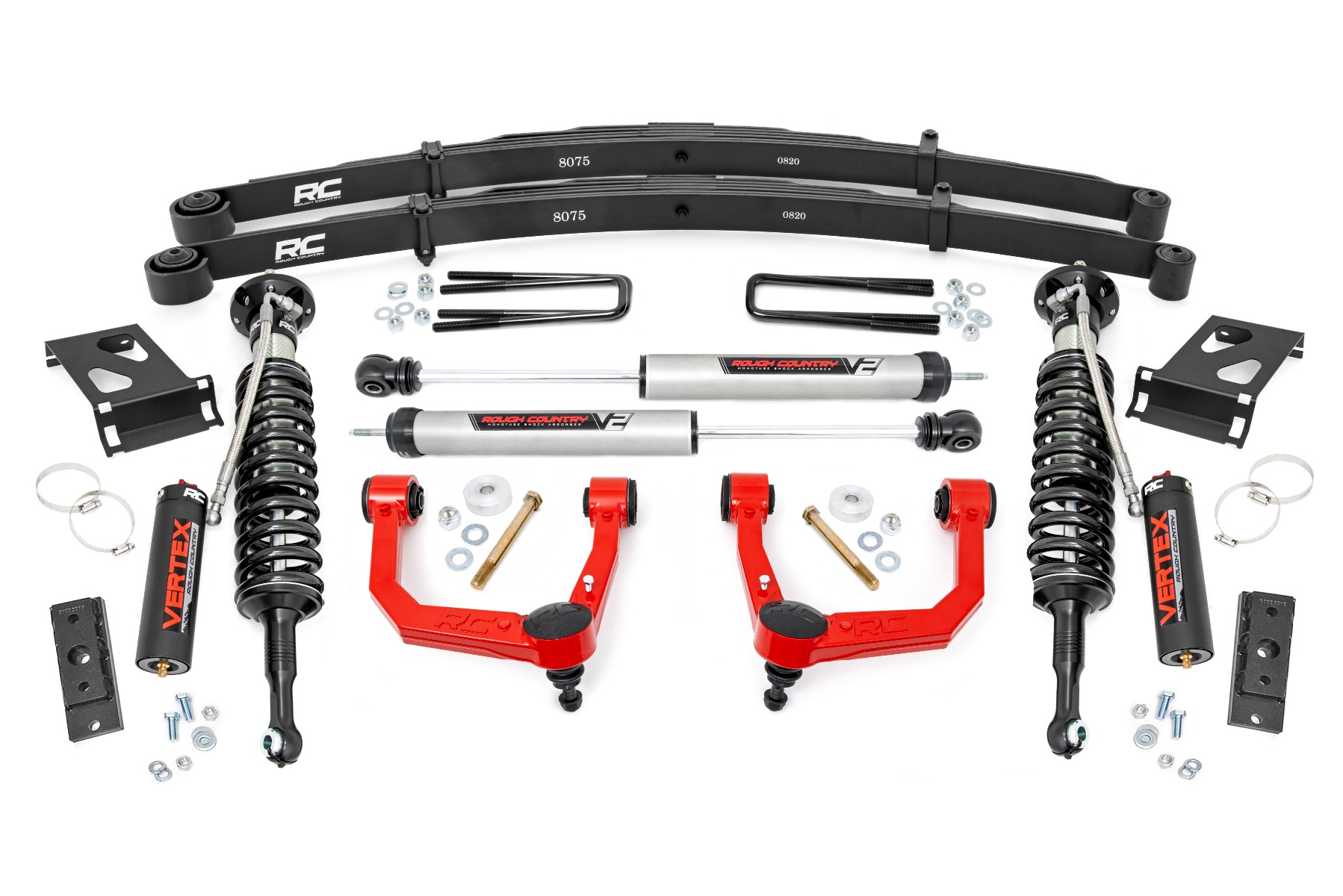 Rough Country 3.5 Inch Lift Kit 74258RED