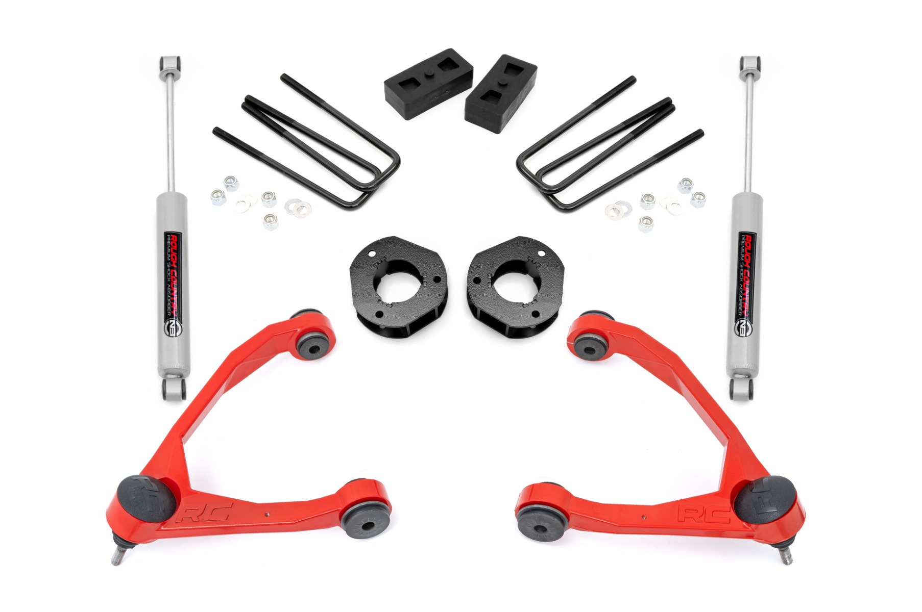 Rough Country 3.5" Lift Kit 19831RED