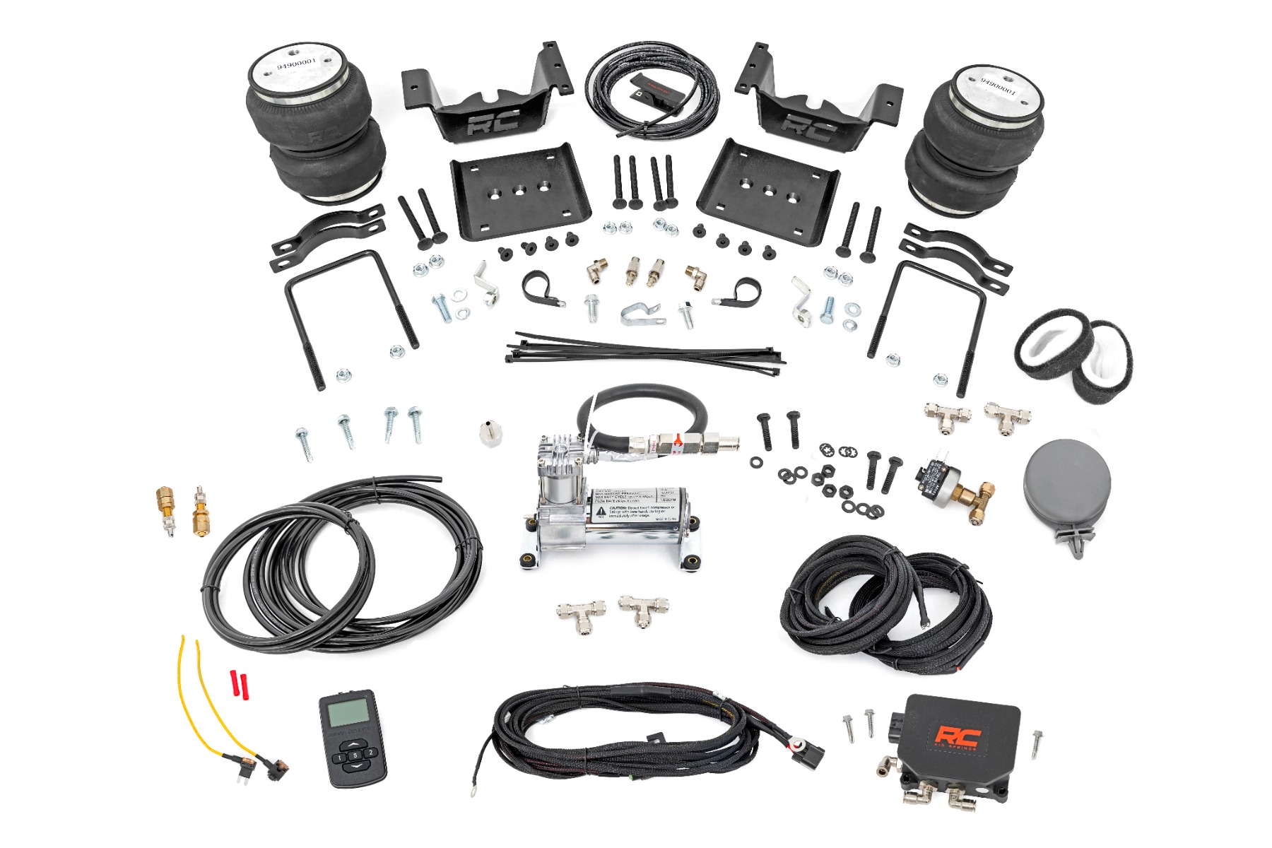 Rough Country Air Spring Kit w/compressor 10005WC