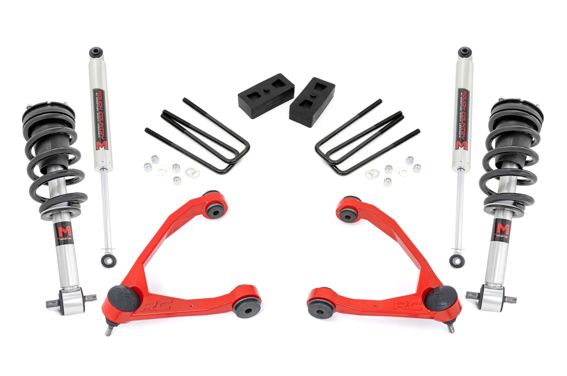 Rough Country 3.5 Inch Lift Kit 19840RED