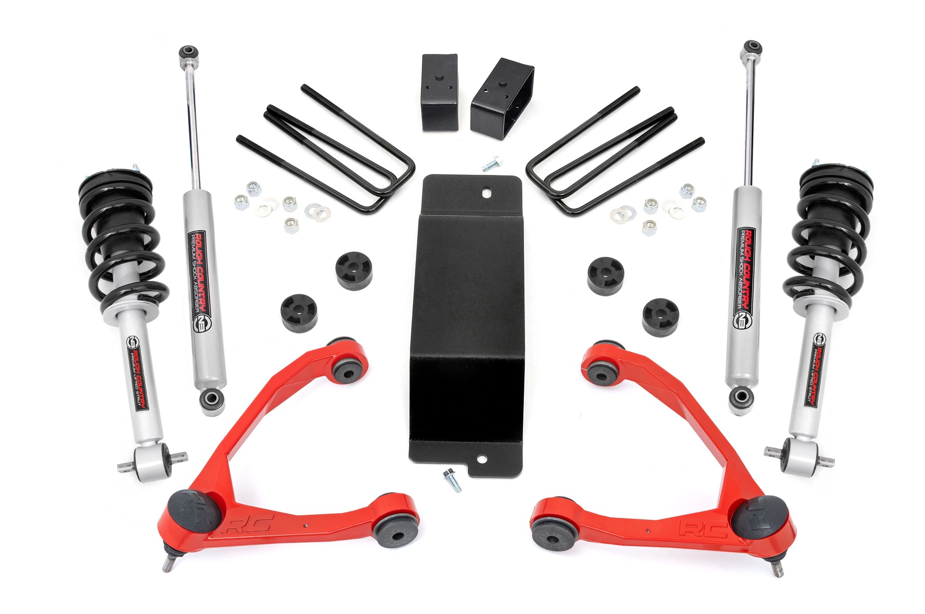 Rough Country 3.5 Inch Lift Kit 27731RED