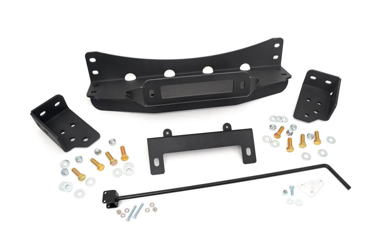 Rough Country Hidden Winch Mounting Plate 1080