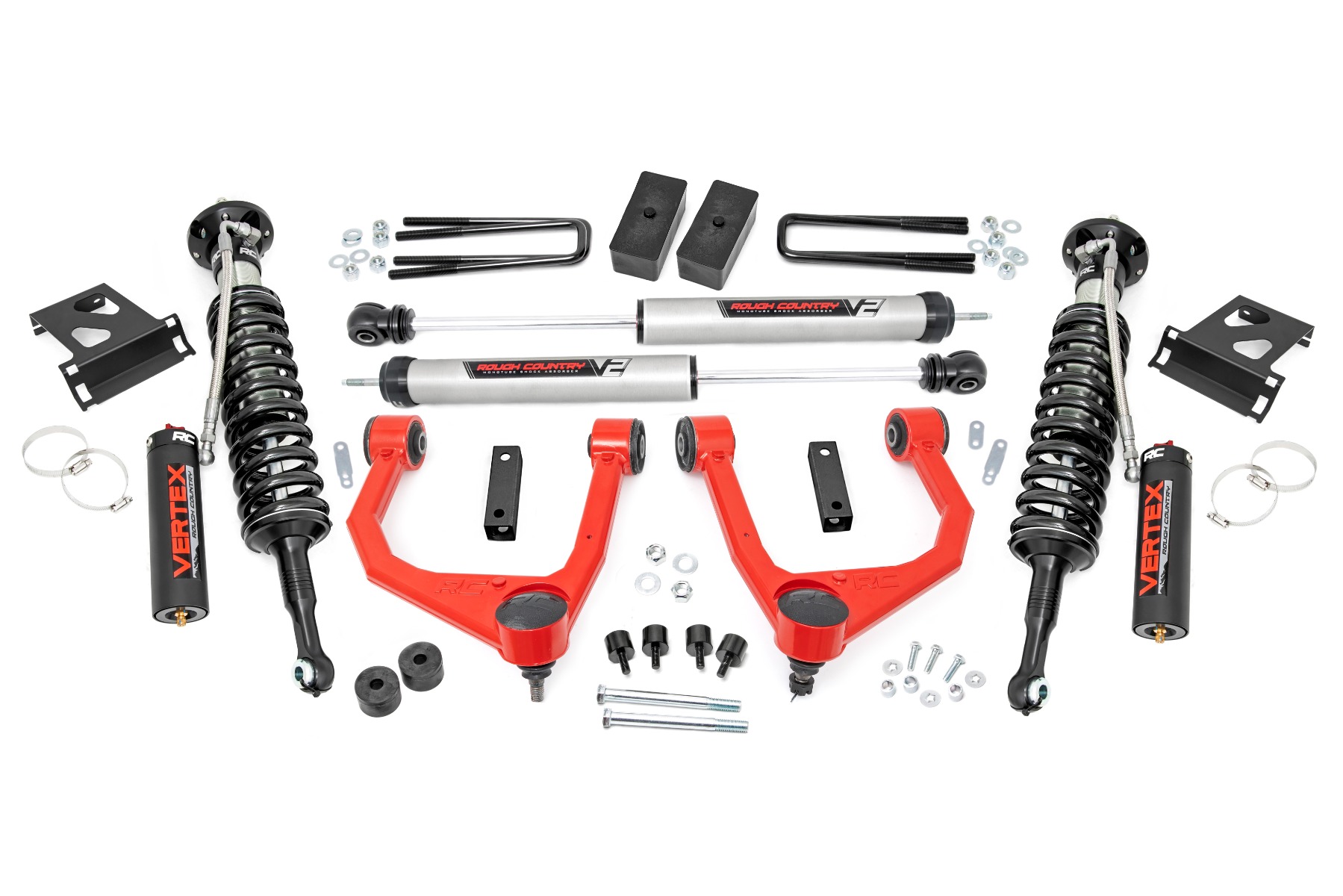 Rough Country 3.5 Inch Lift Kit 76857RED
