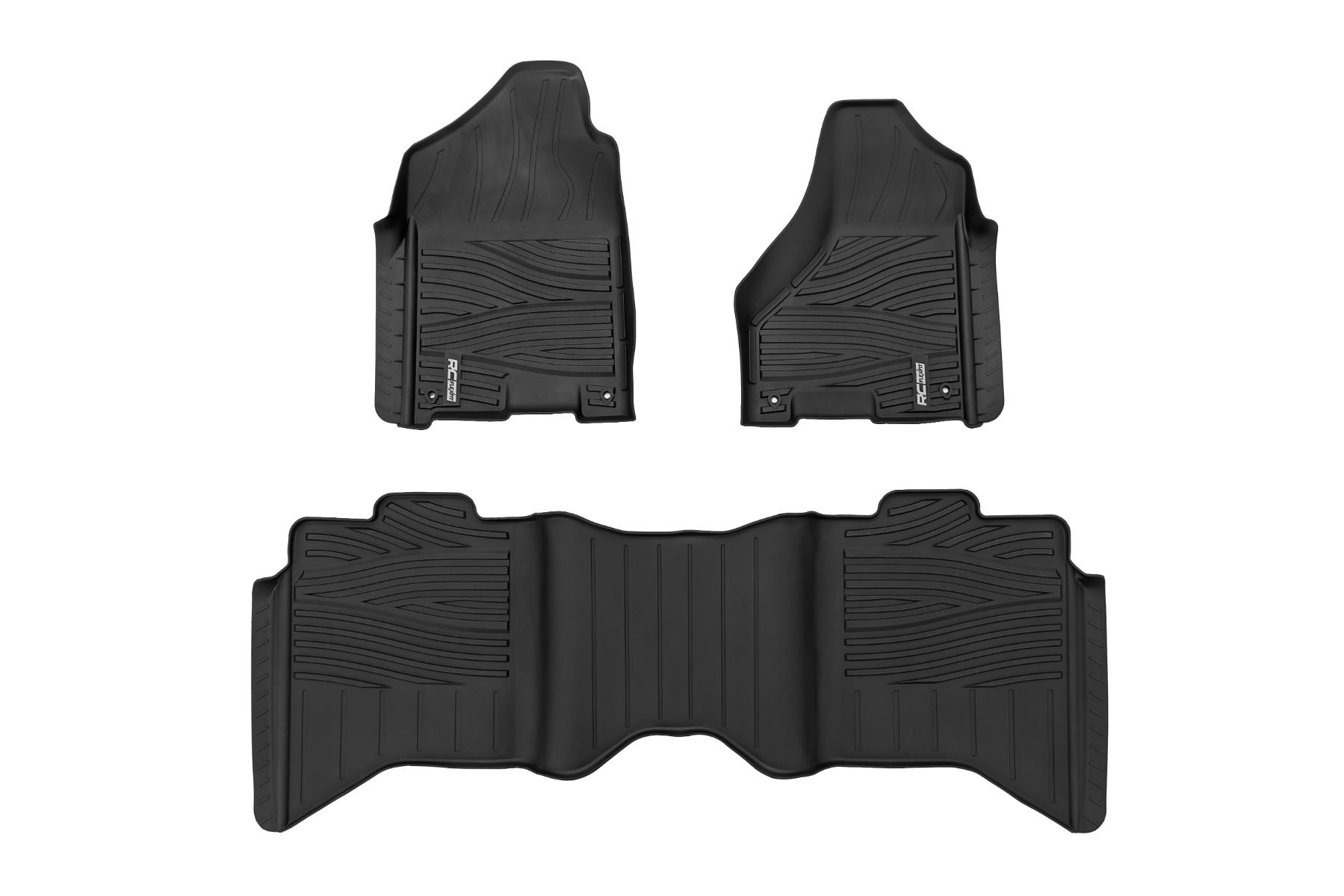 Rough Country Flex-Fit Floor Mats FF-31213