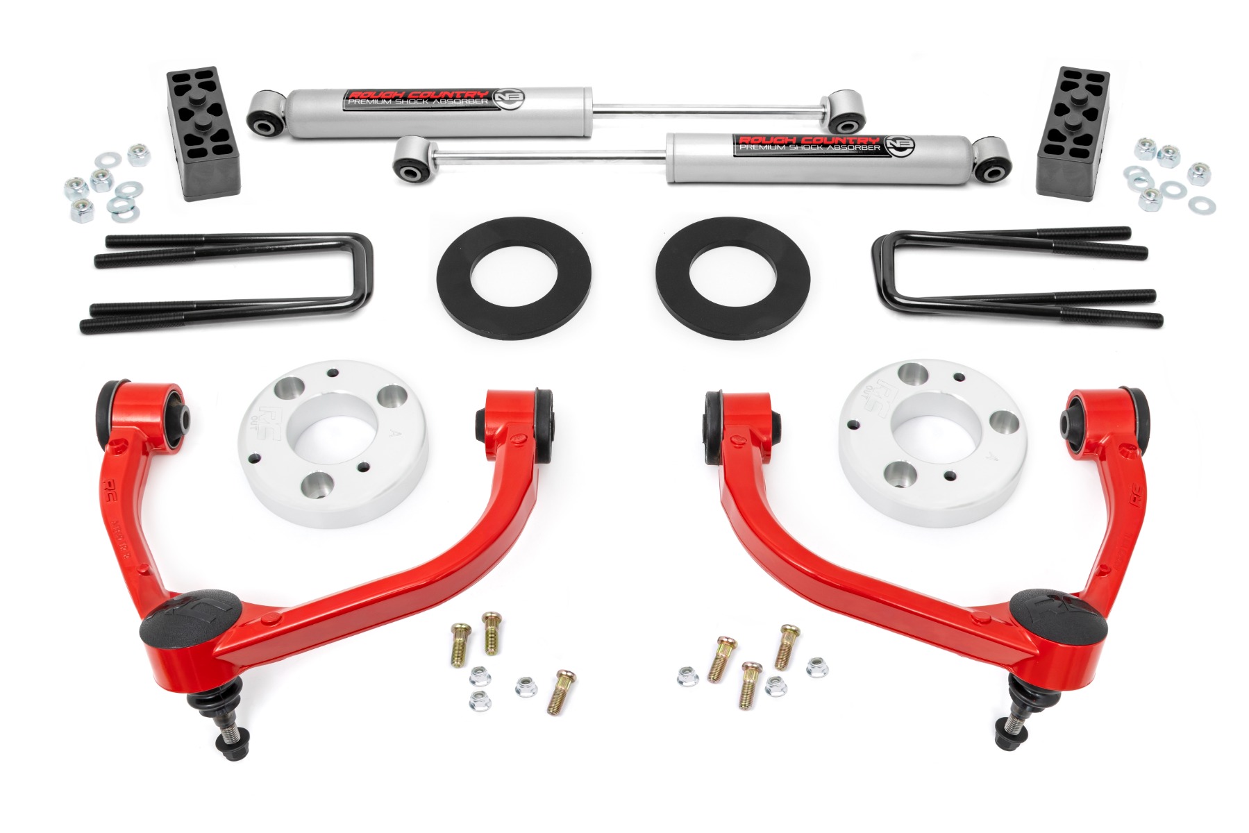 Rough Country 3 Inch Lift Kit 51013RED